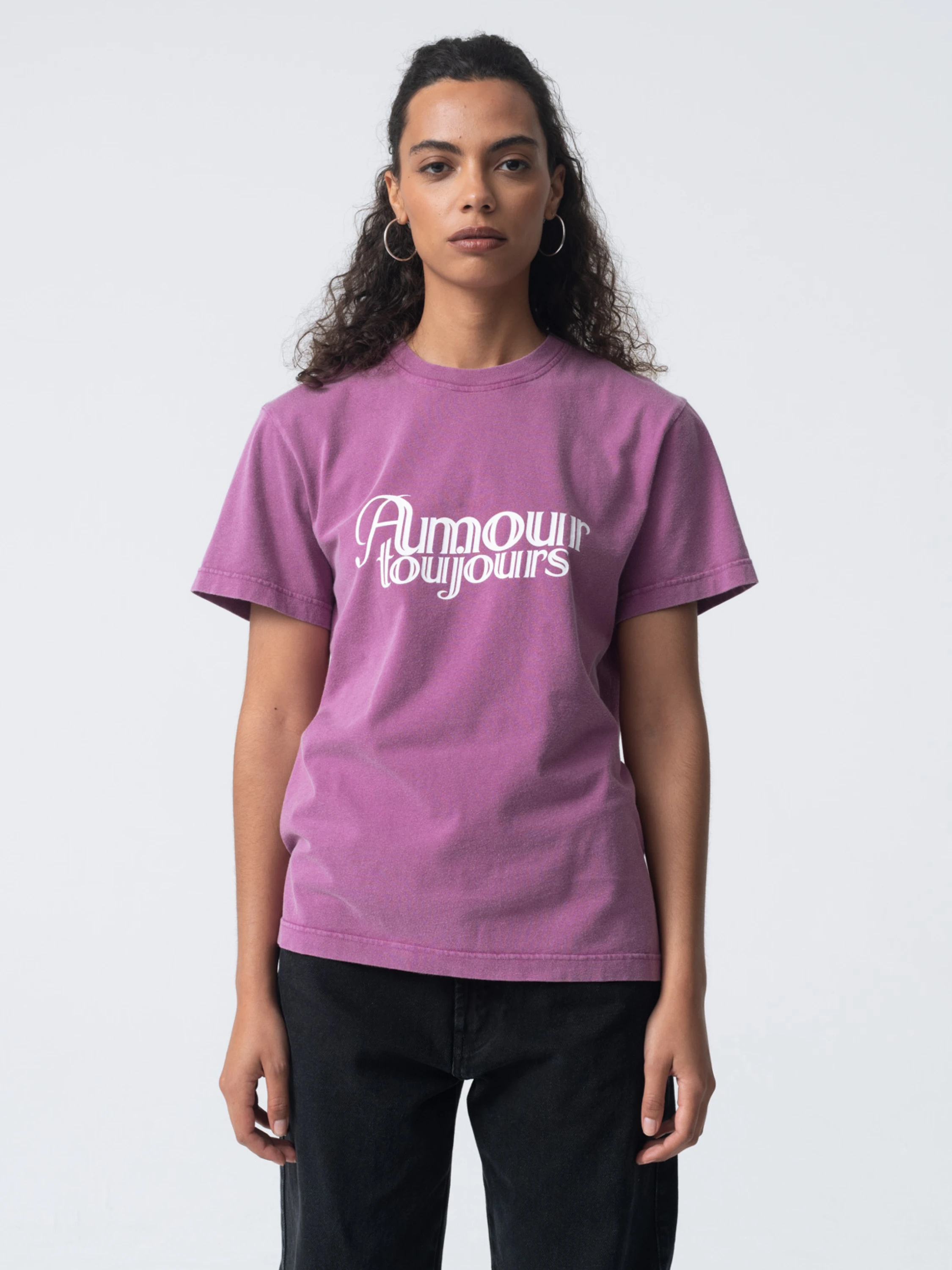 Футболка Carne Bollente Amour Toujours Washed Purple
