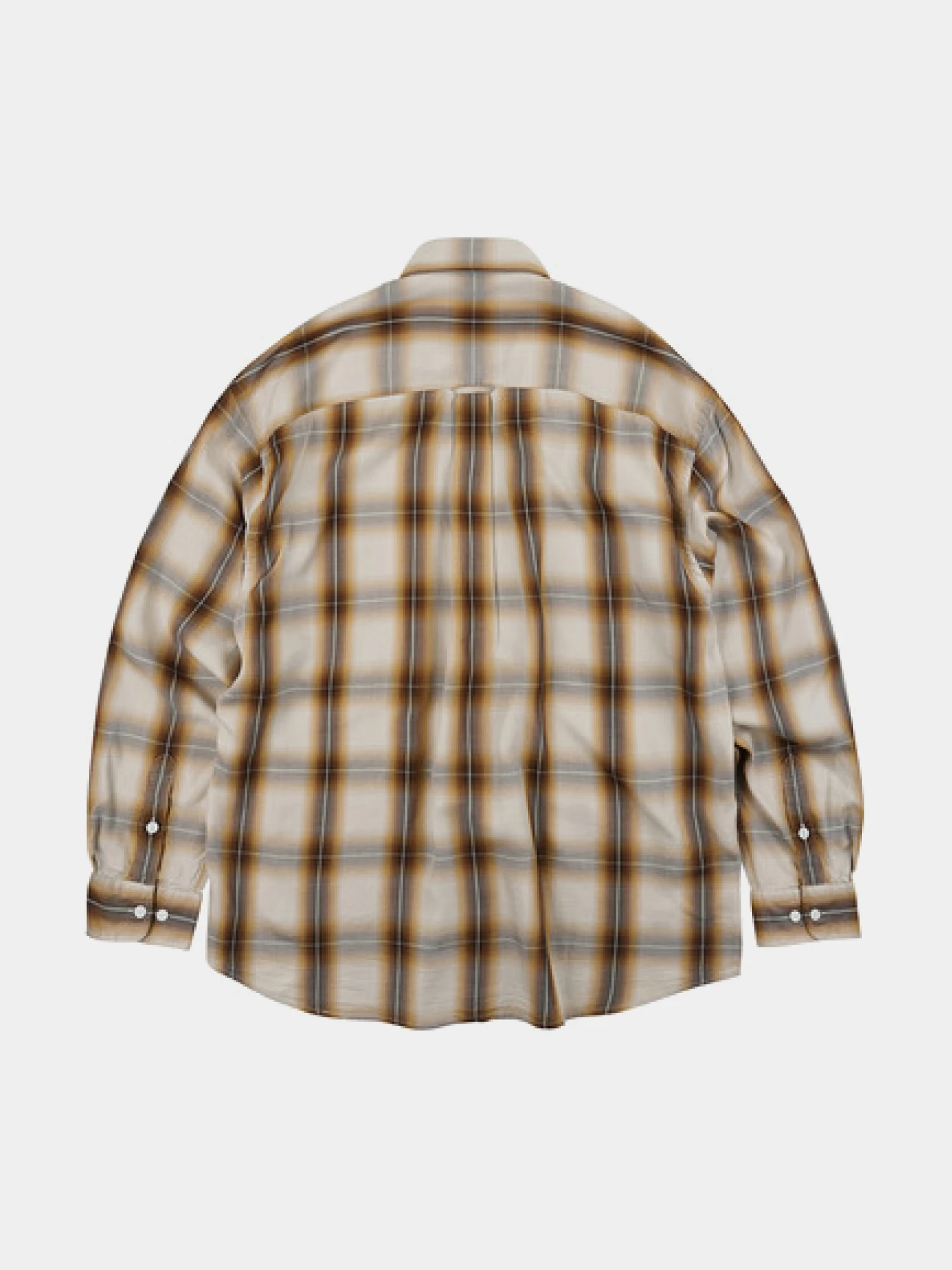 Рубашка FrizmWORKS Lyocell Check Relaxed Beige
