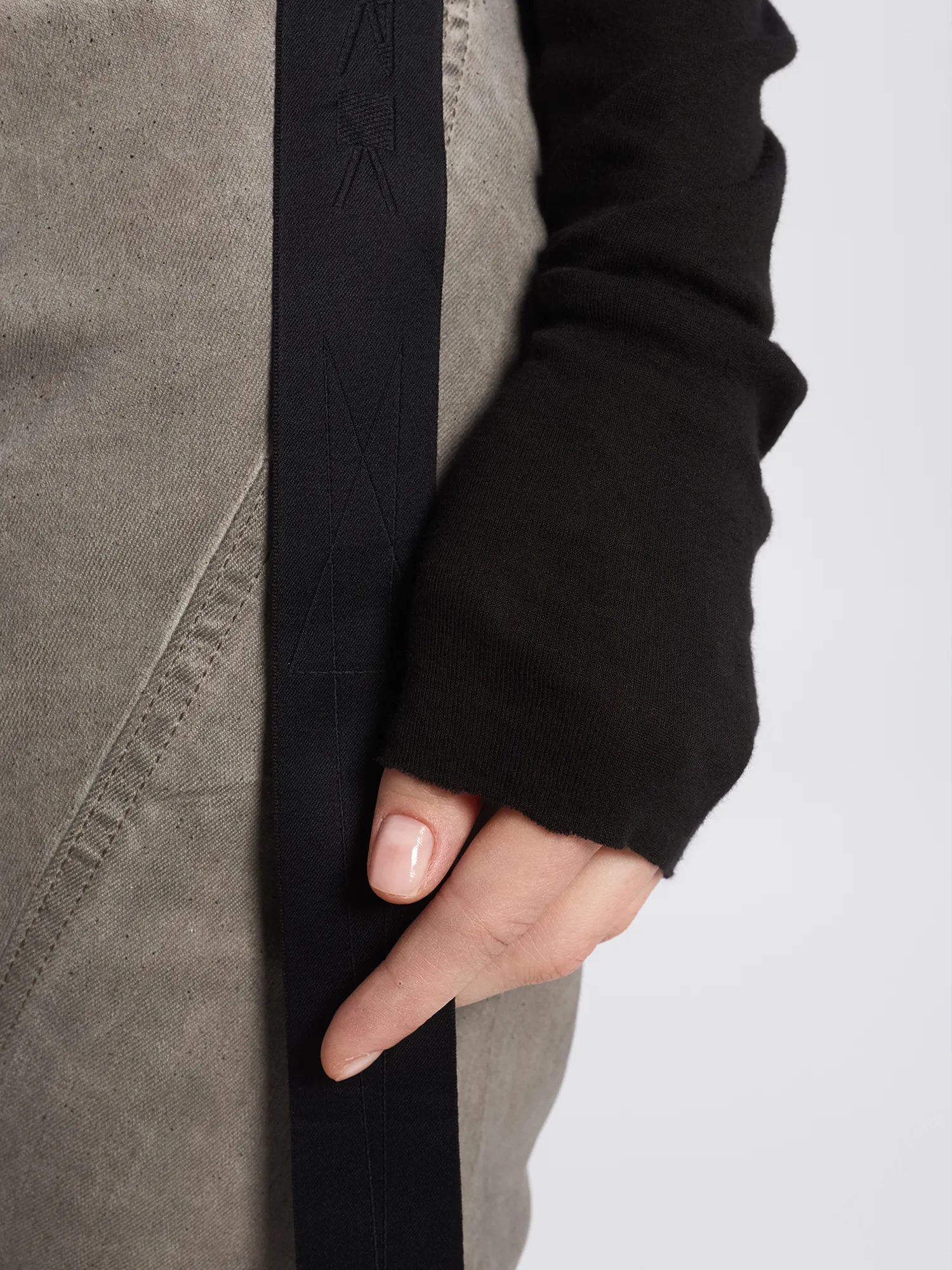 Женский топ RICK OWENS Drkshdw Ziggy Top Black