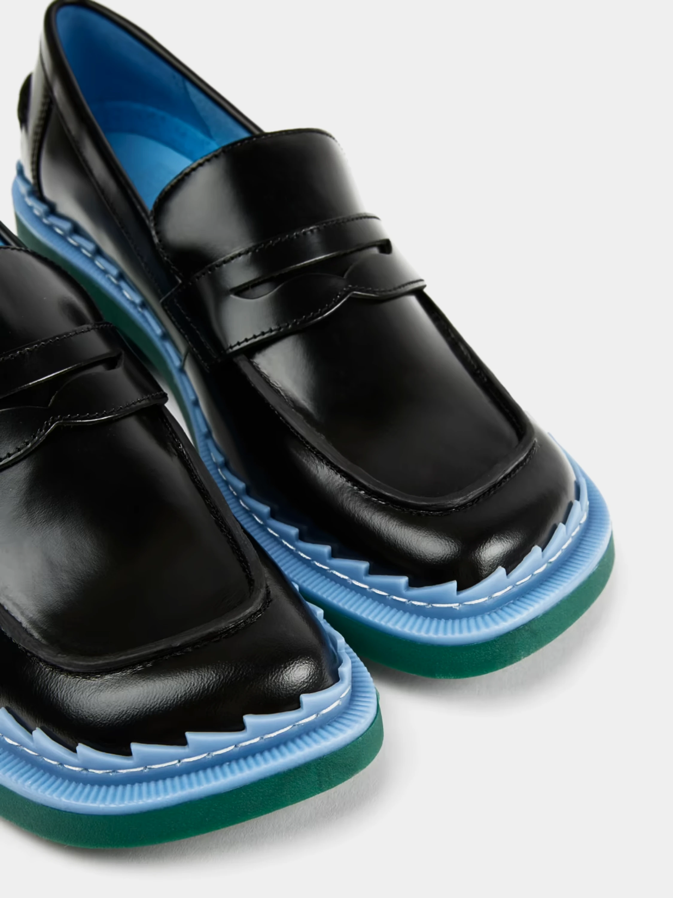 Женские лоферы Camper Taylor Black/Green