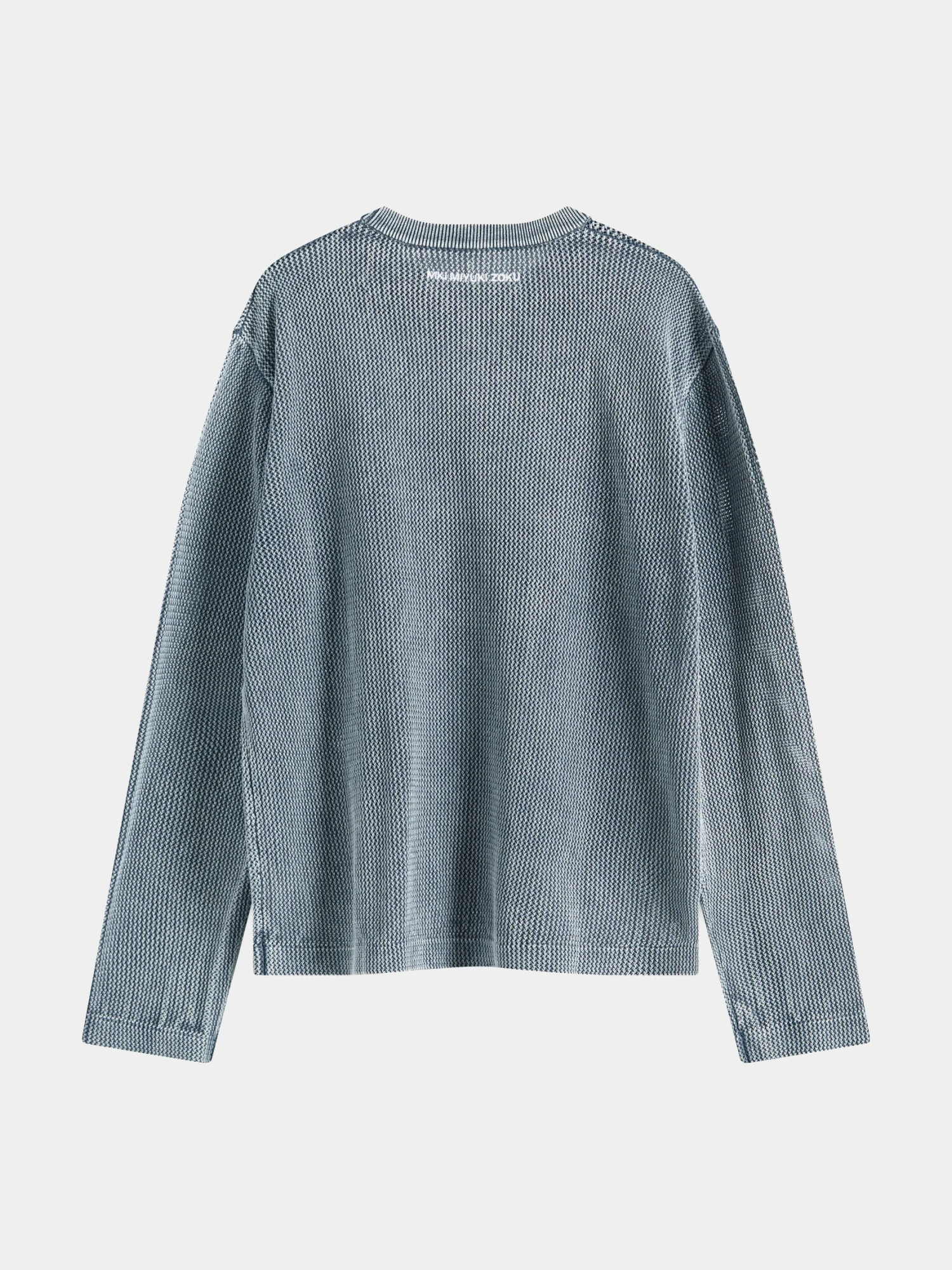 Лонгслив MKI MIYUKI ZOKU Pigment Grey Loose Gauge L/S