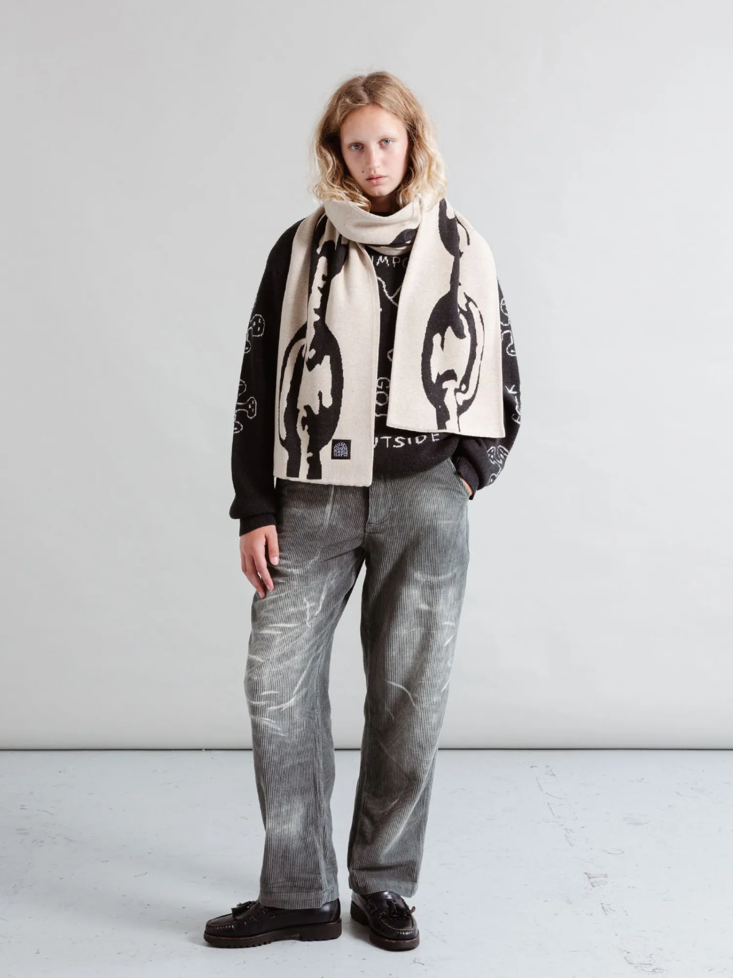 Шарф Heresy Chain Scarf Ecru