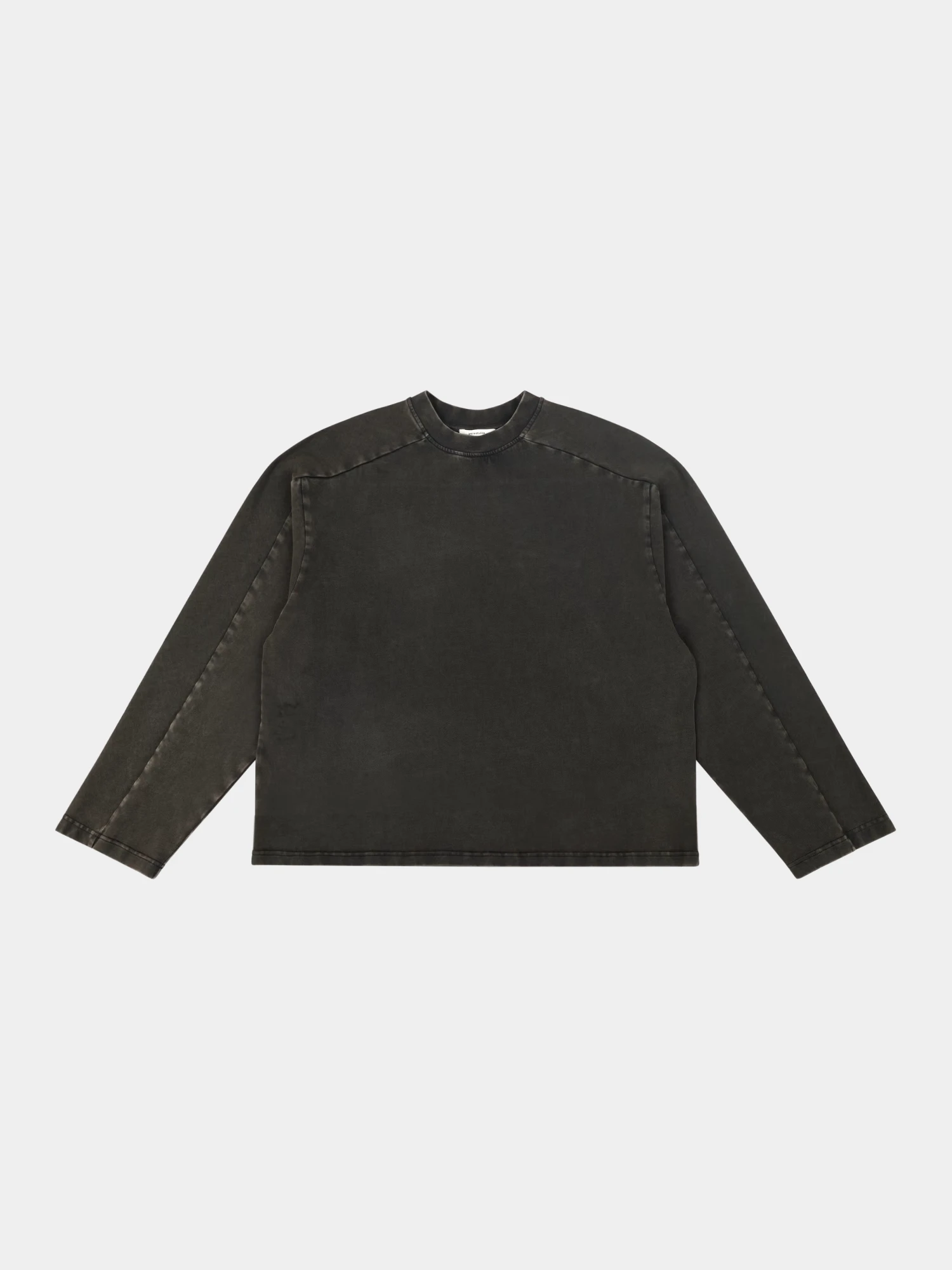 Лонгслив entire studios Heavy Boxy Washed Black