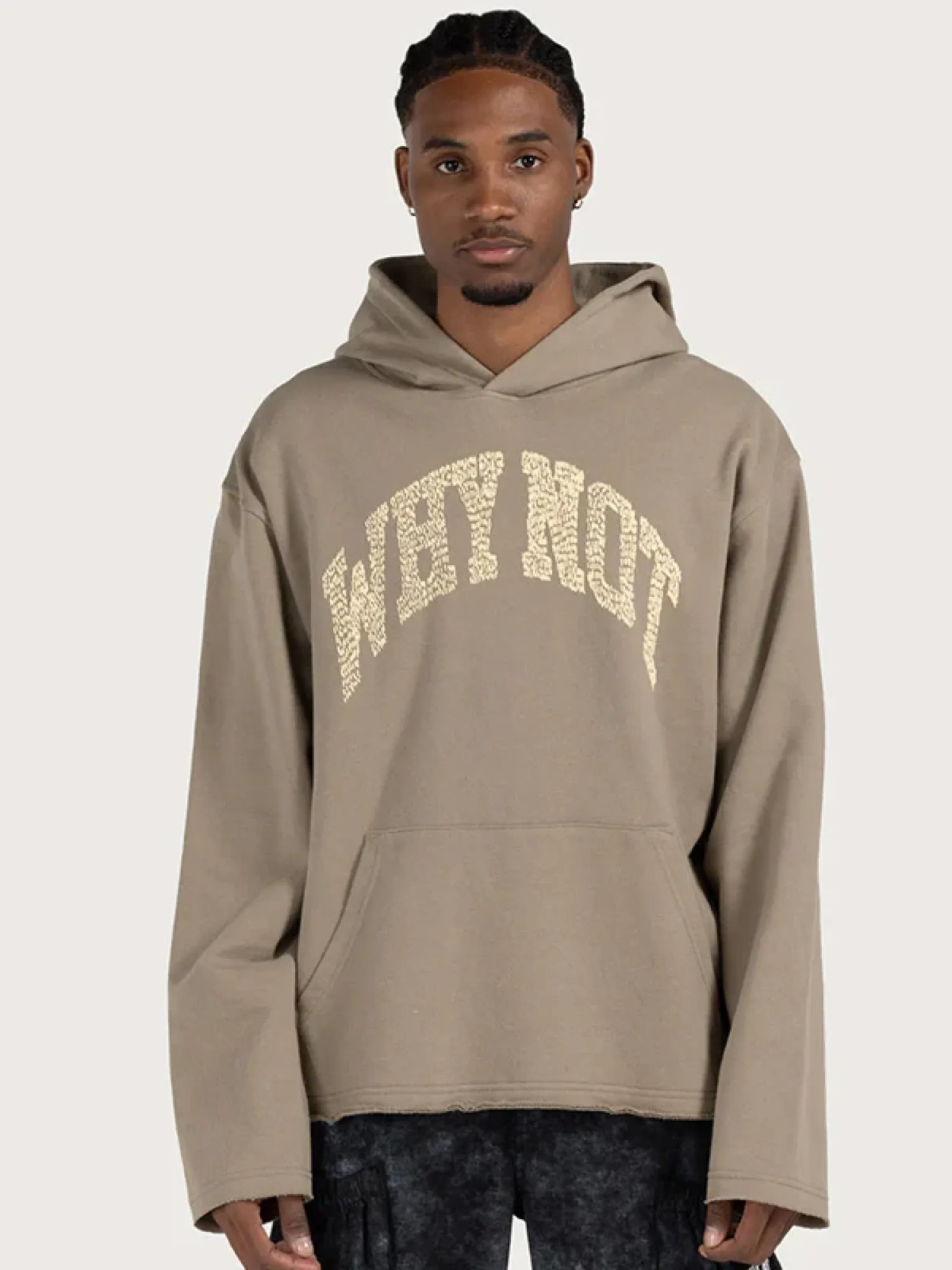 Худи HONOR THE GIFT "Why Not" Taupe