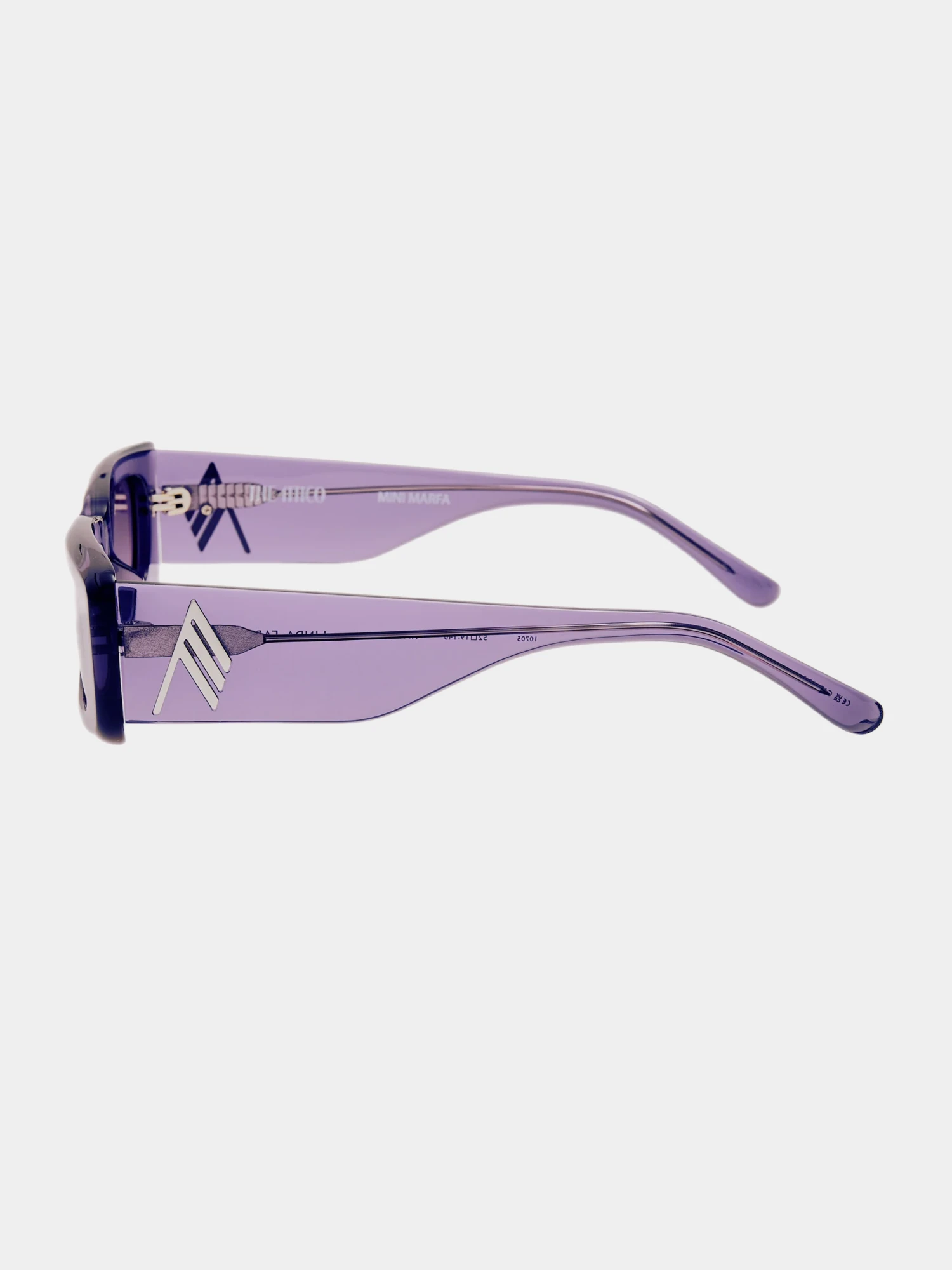 Очки THE ATTICO x Linda Farrow Mini Marfa Purple