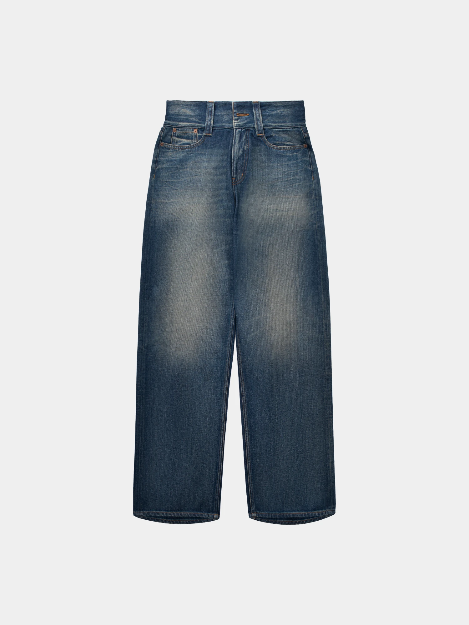 Женские джинсы MM6 Maison Margiela 5 Pocket Blue