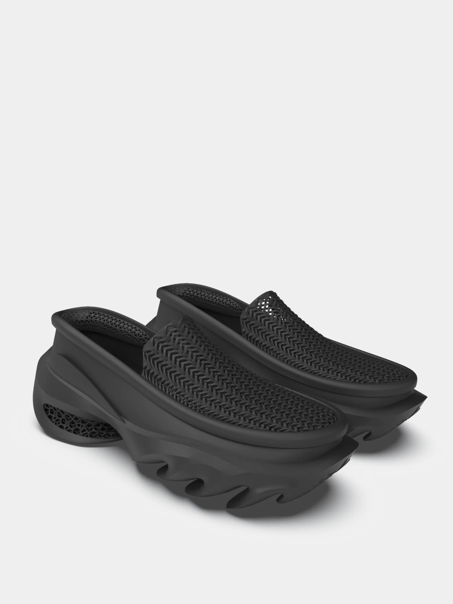 Лоферы ALIVEFORM Stratum Fang Loafer Charcoal
