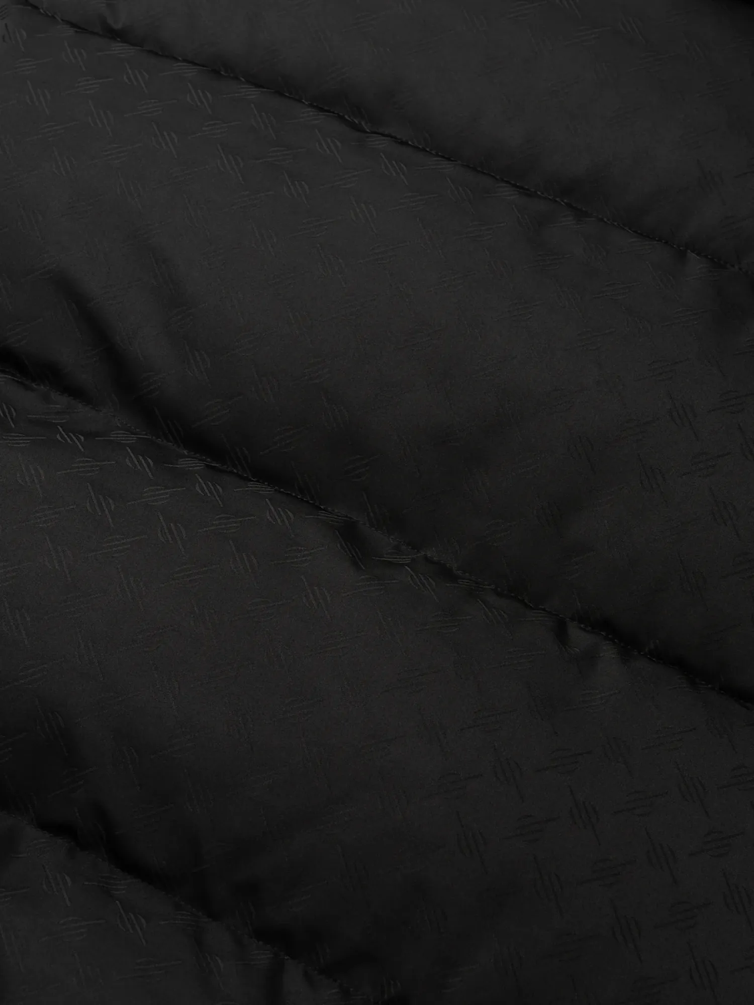 Пуховик Daily Paper Monogram Short Puffer Black