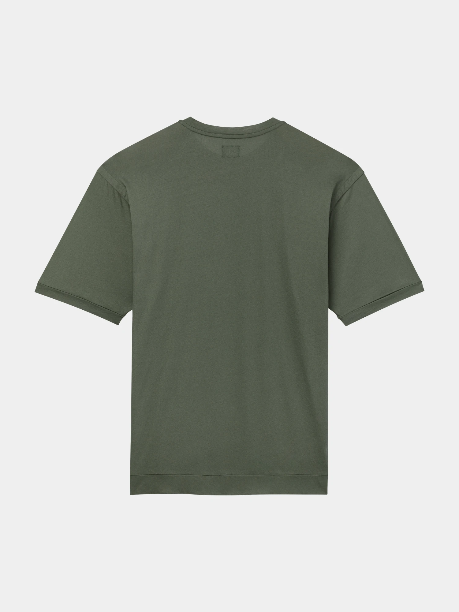 Футболка C.P. Company No Gravity Jersey Logo Thyme Green