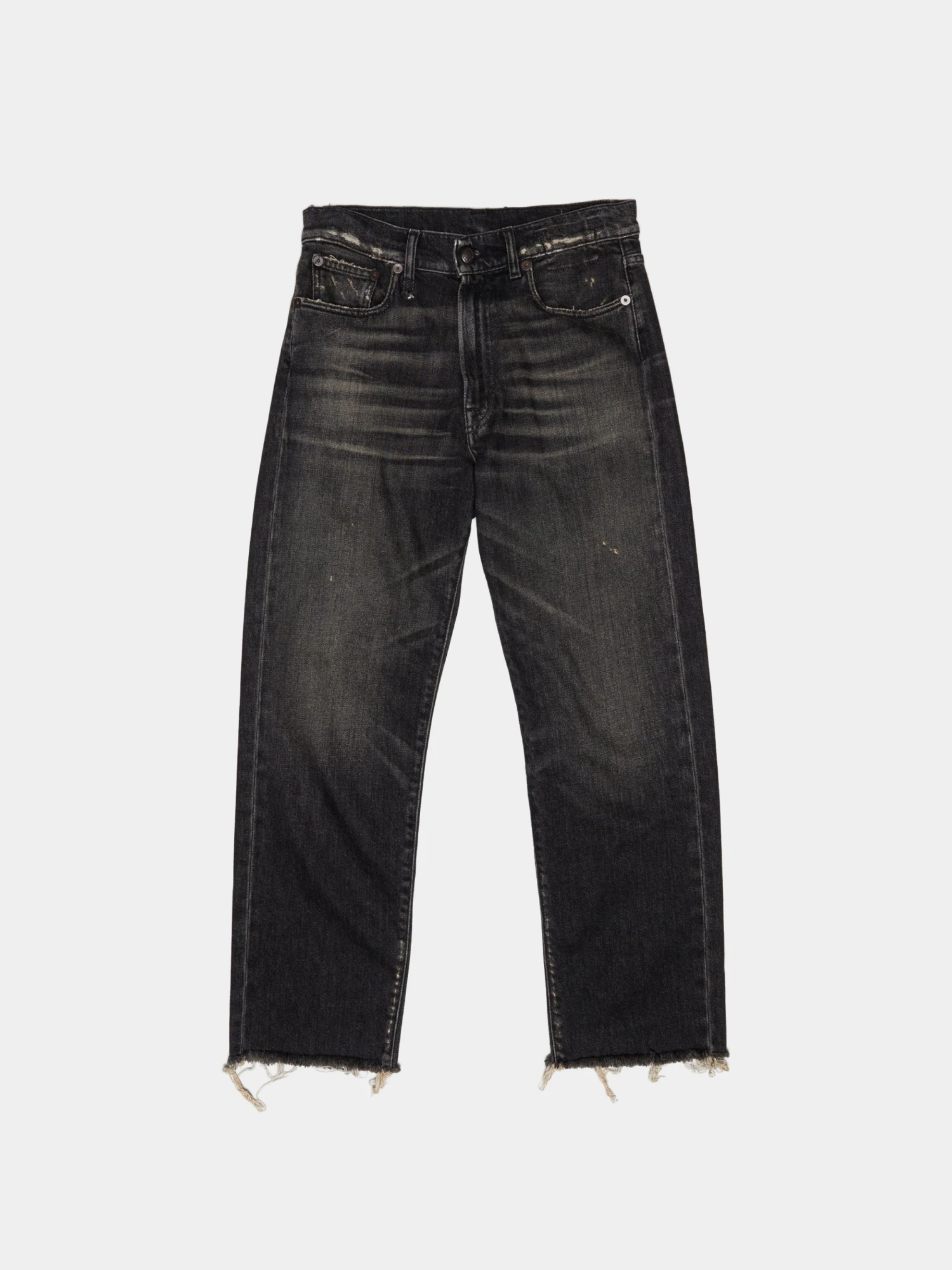 Женские Джинсы R13 Boyfriend Abbey Black
