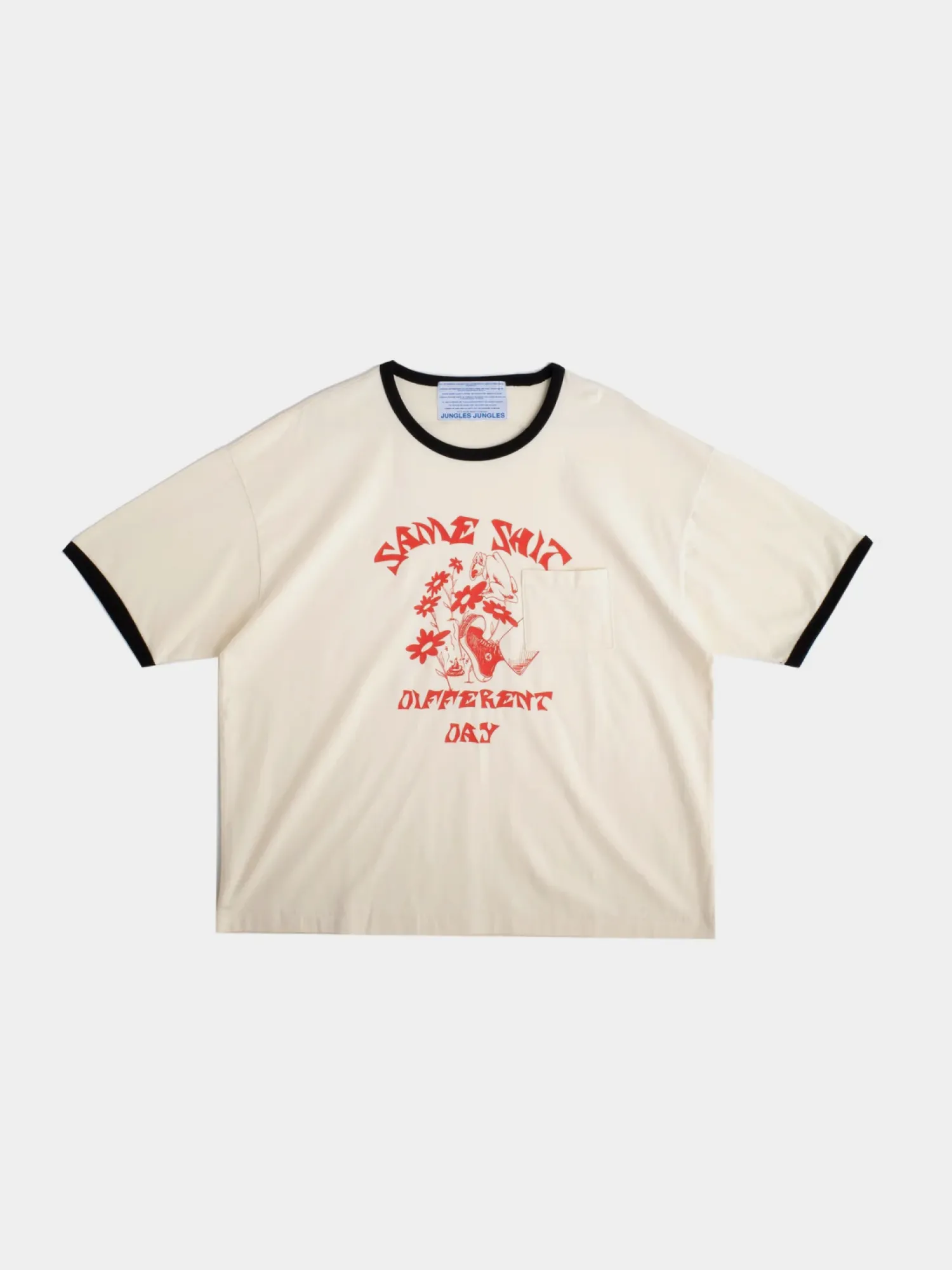 Футболка Jungels Jungles Same Shit Ringer Birch