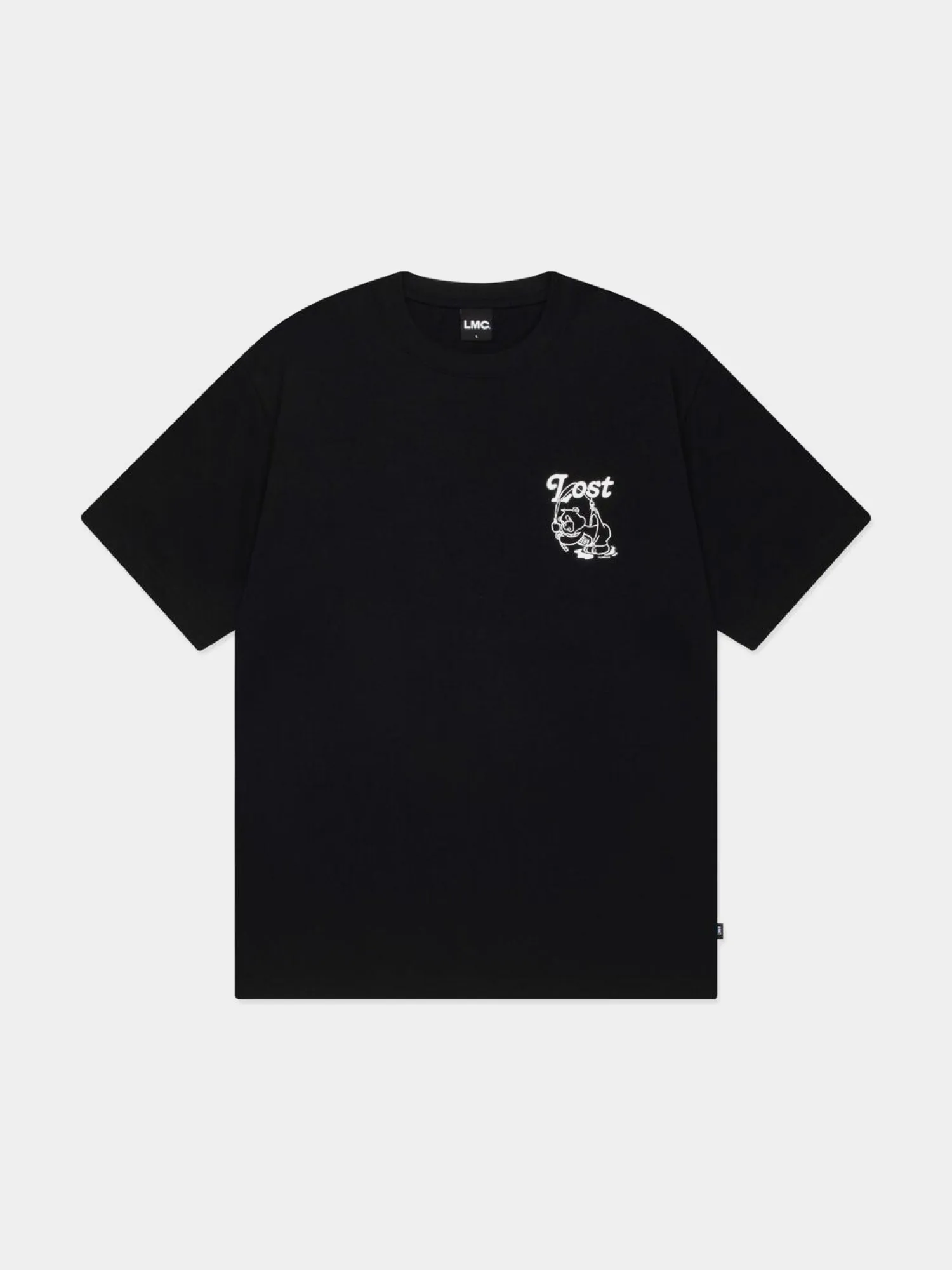 Футболка LMC Fishing Bear Tee Black