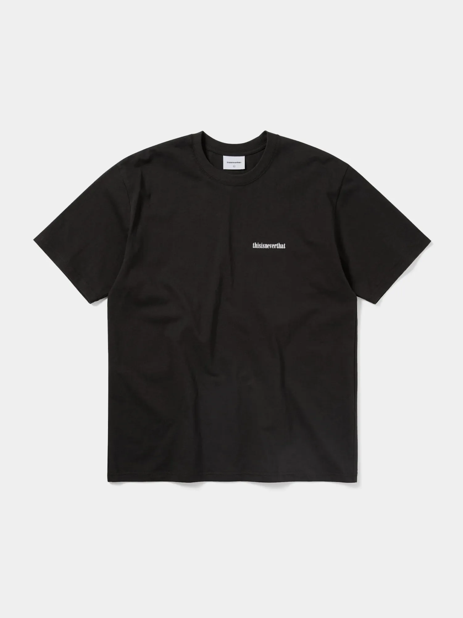 Футболка thisisneverthat 4 Panels Tee Off Black