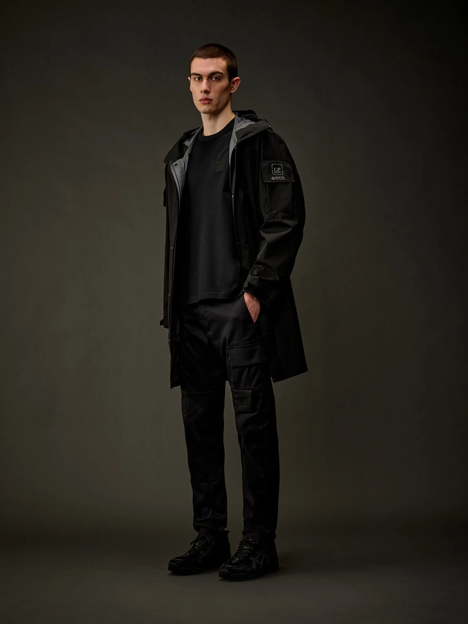 Футболка C.P. Company The Metropolis Series Mercerized Black