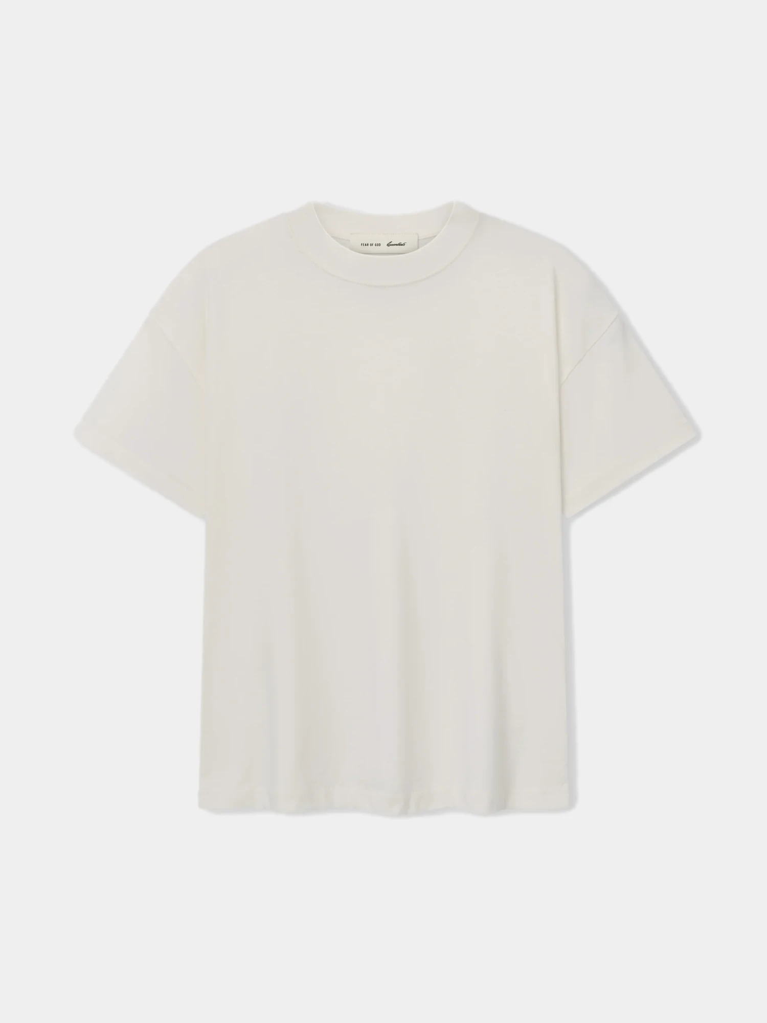 Футболка Fear of God ESSENTIALS Signature Ivory