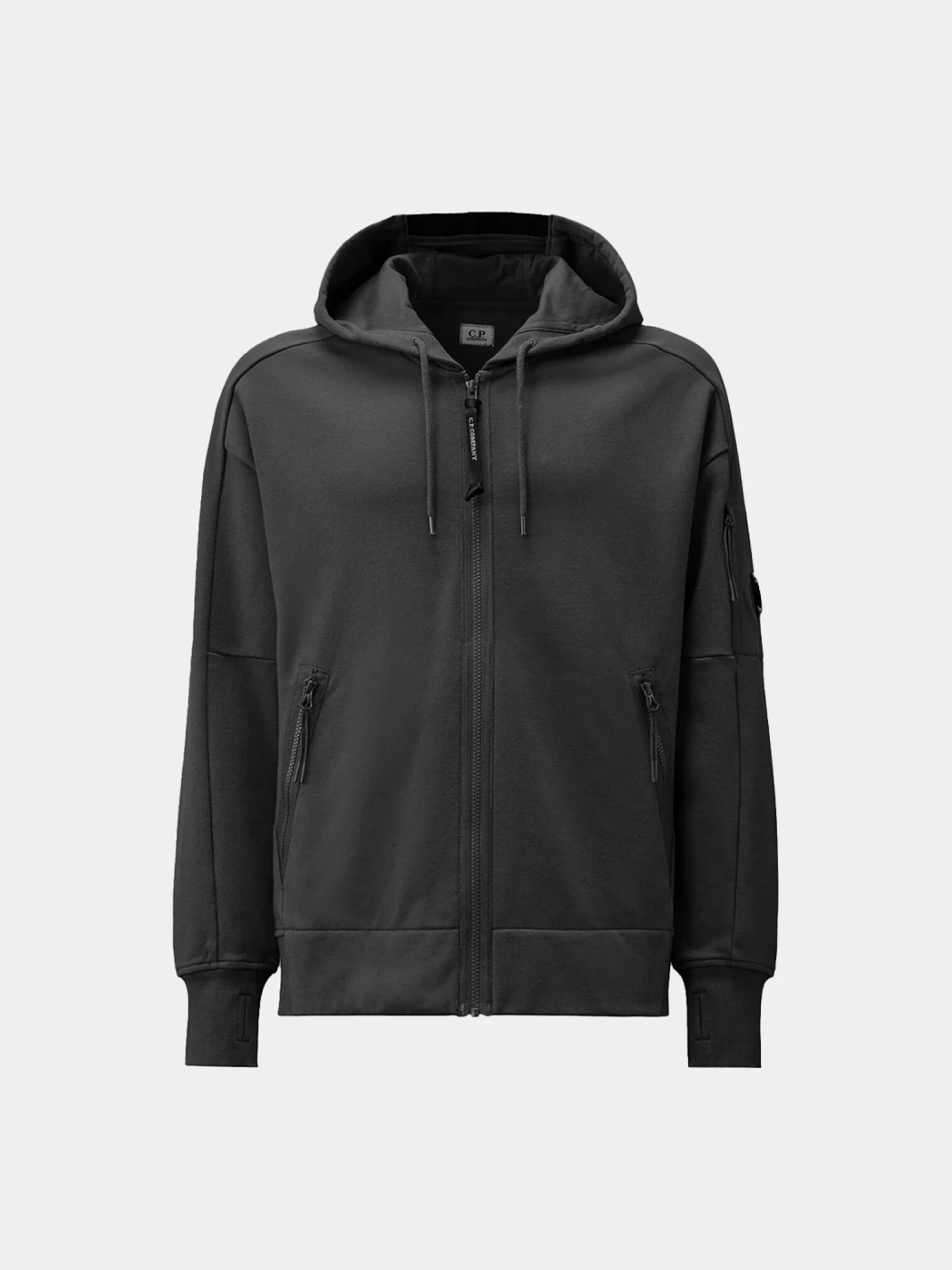 Зип-худи C.P. Company Diagonal Raised Fleece Dark Shadow