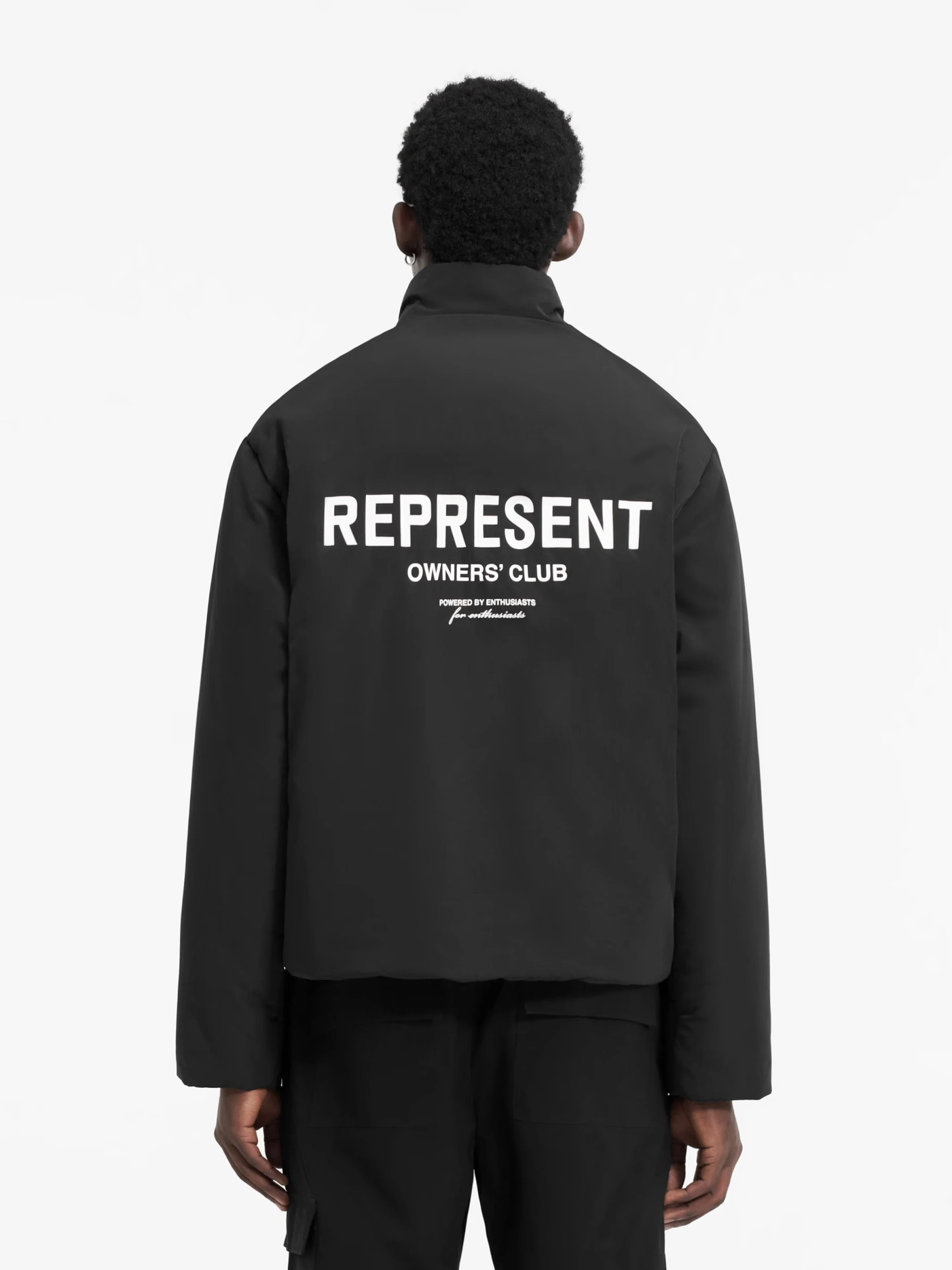 Куртка Represent Clo Wadded Jacket Black