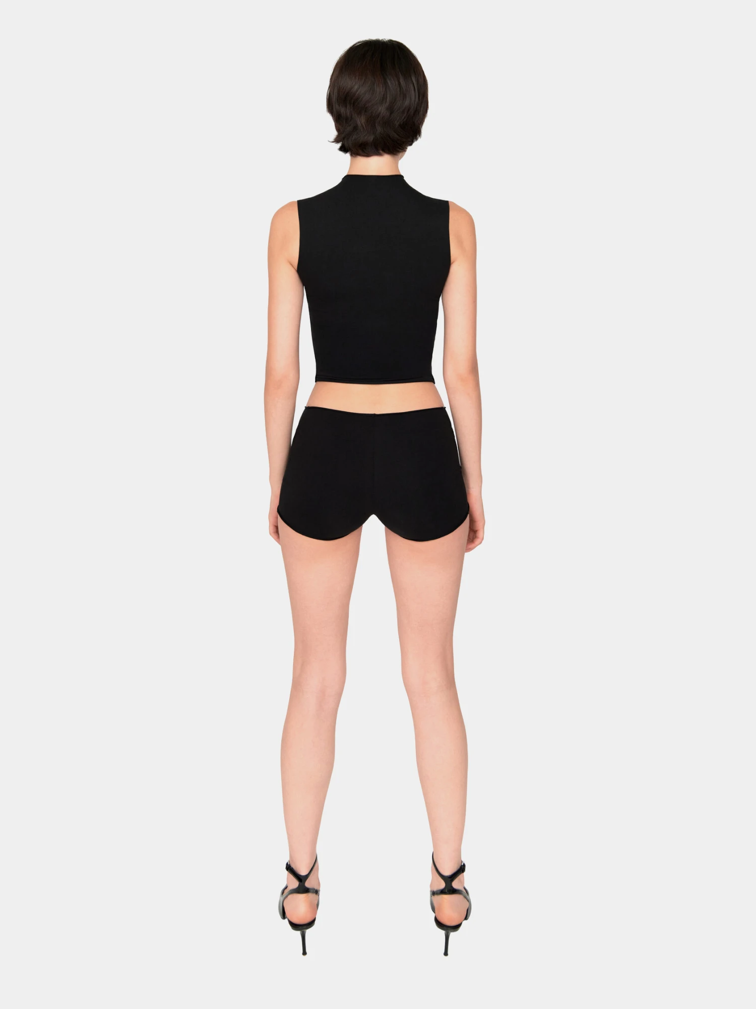 Женский топ XSAI Turtle Top Dusty Black
