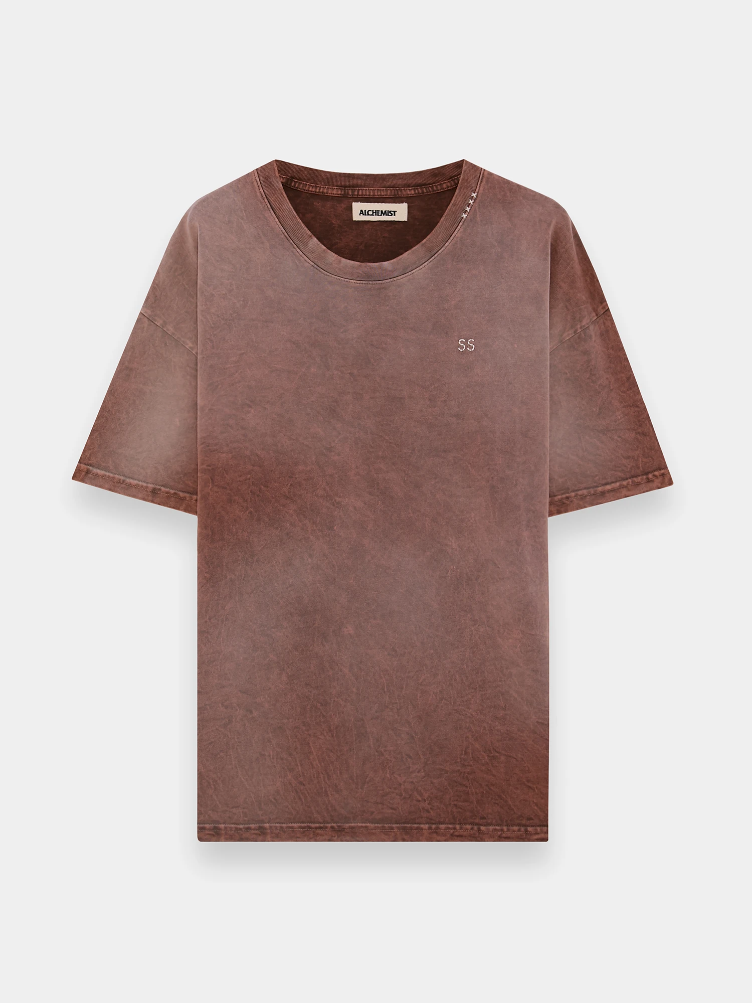 Футболка ALCHEMIST x STUDIO SLOW EXCLUSIVE Ruby Fleeting Brown