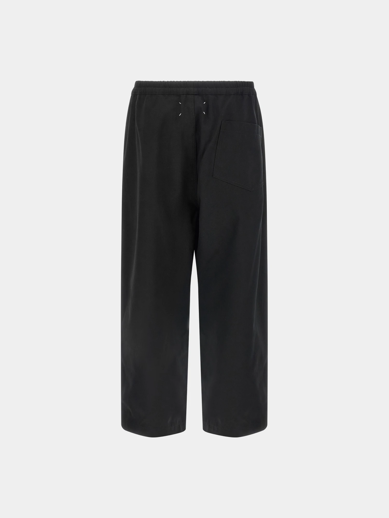 Брюки Maison Margiela Pleated Drawstring Black