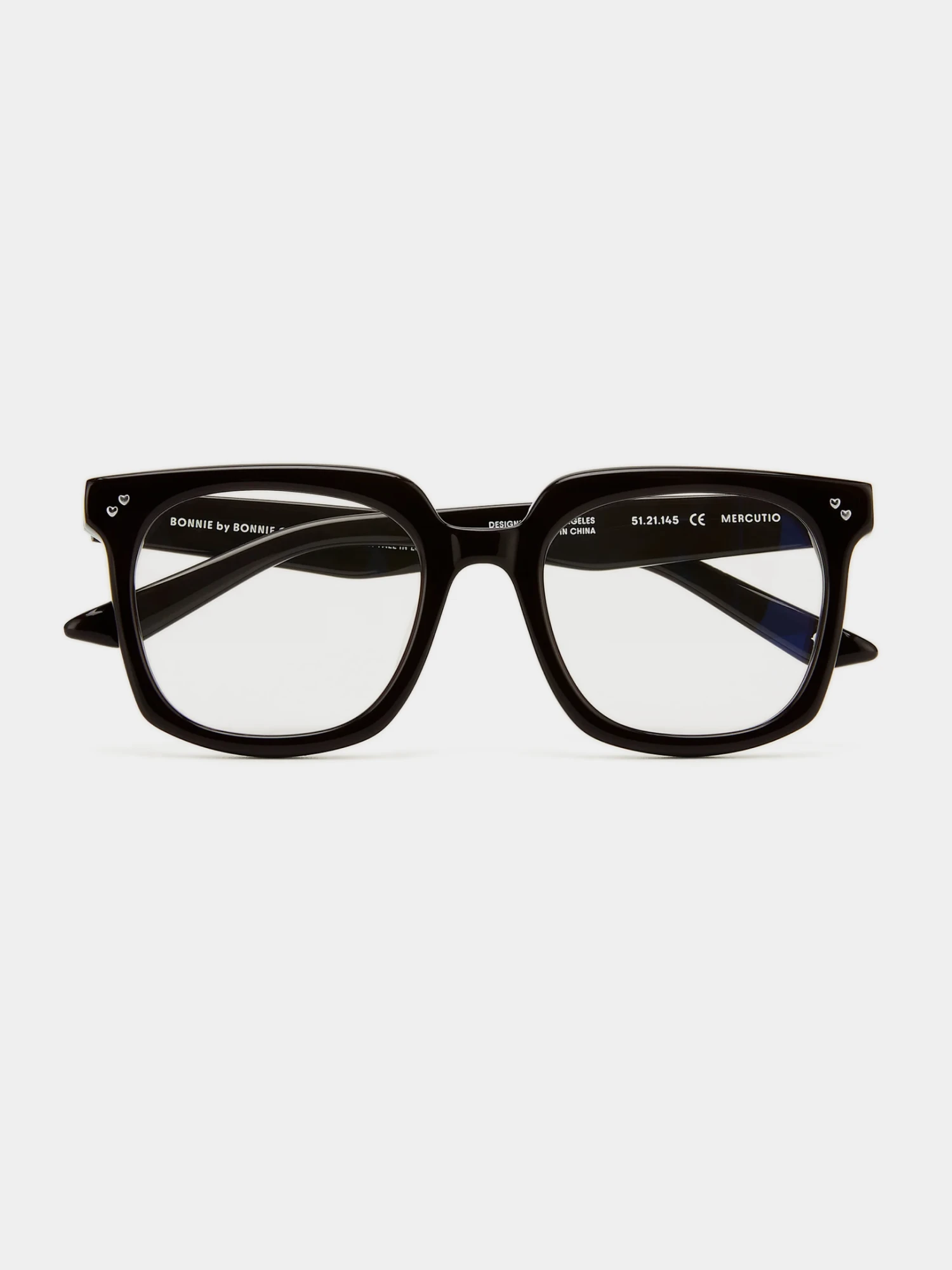 Очки Bonnie Clyde Mercutio Dark Brown & Clear Lens