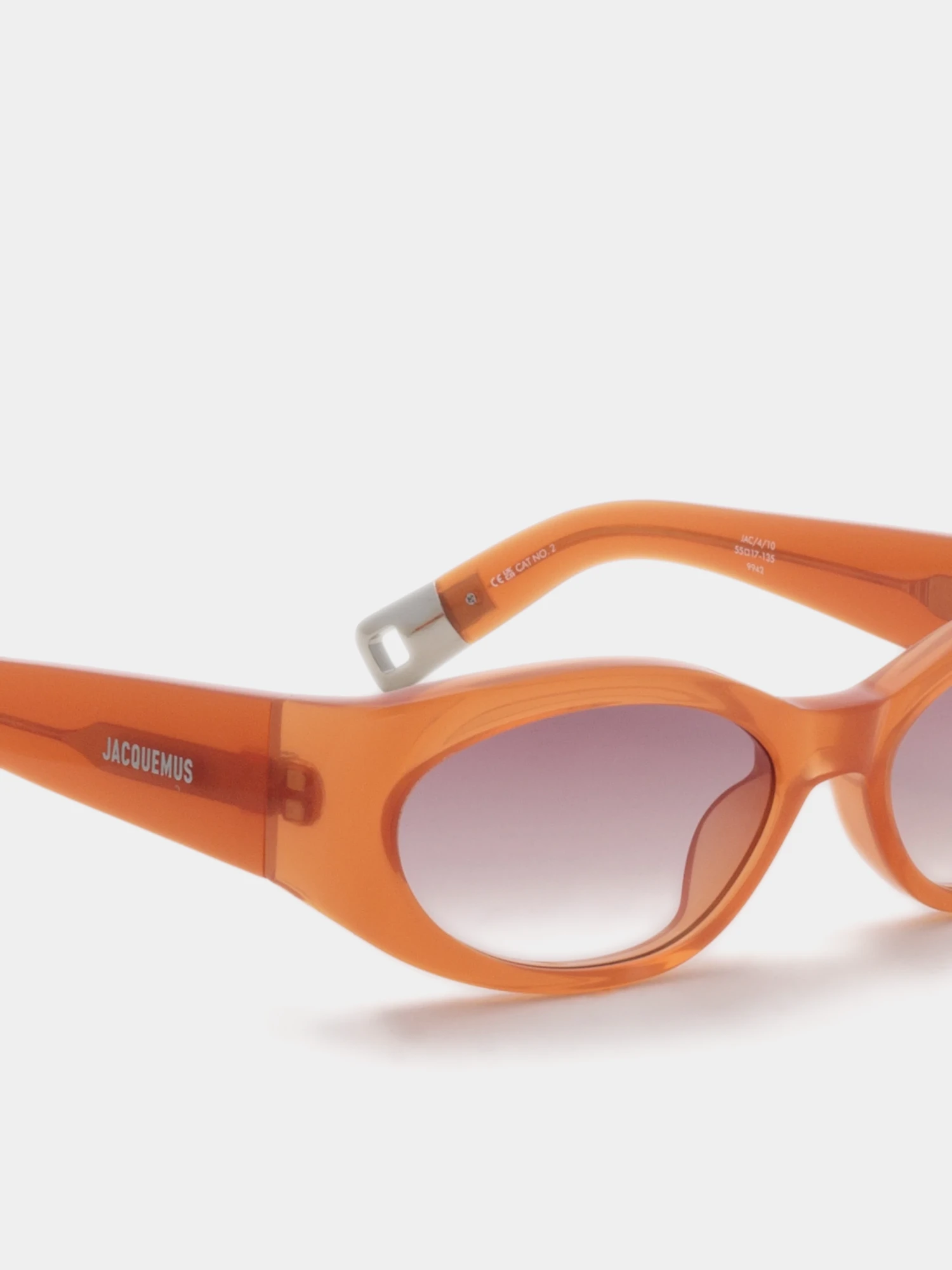 Очки JACQUEMUS Ovalo Amber