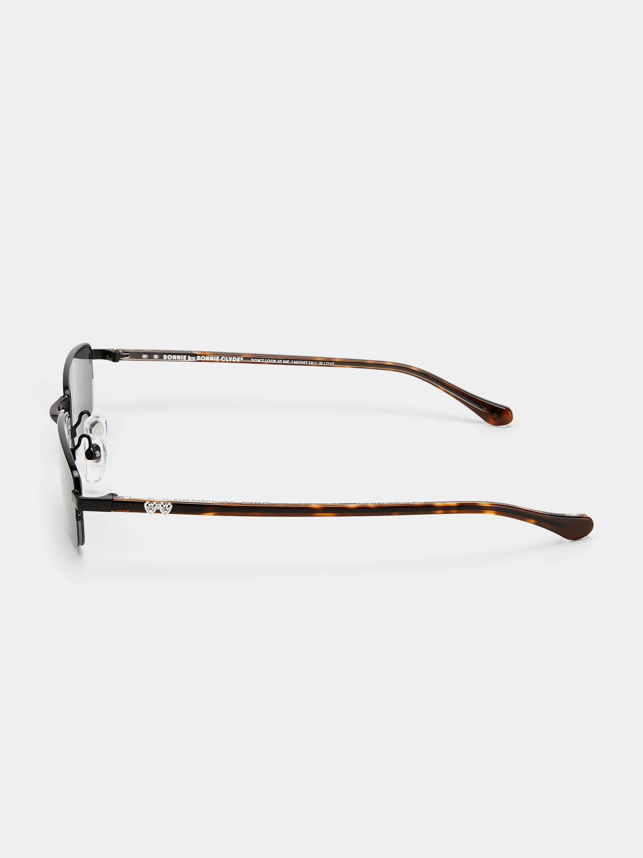 Очки Bonnie Clyde Lucky Star Tortoise Black & Black Lens