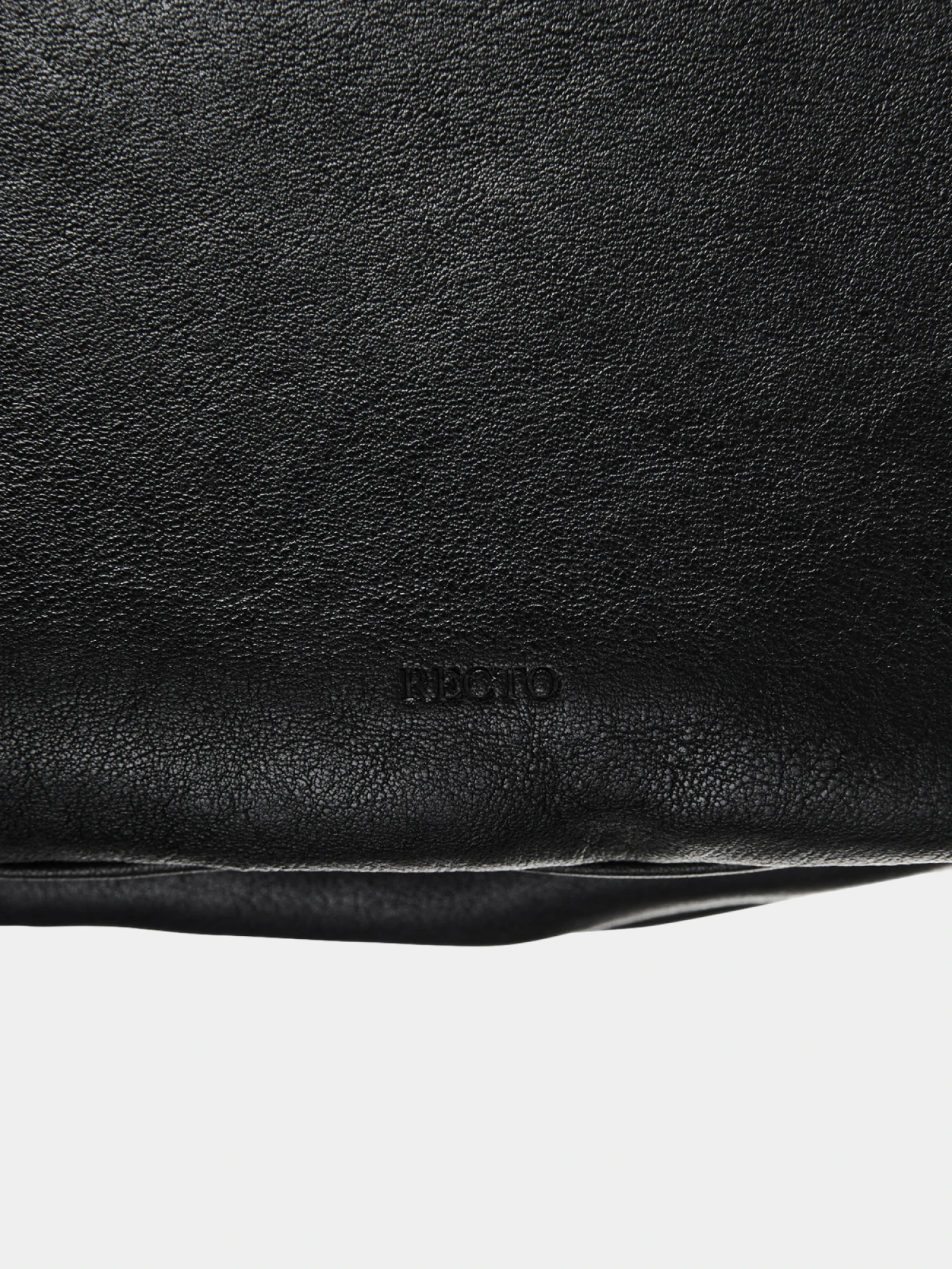 Сумка Recto Leather Hobo Black
