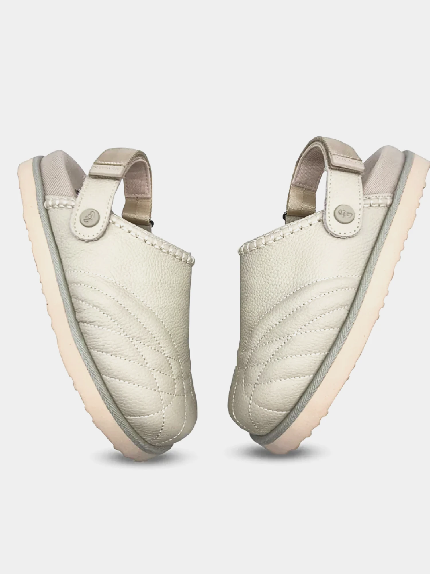 Сабо Good News Frank Padded Off White