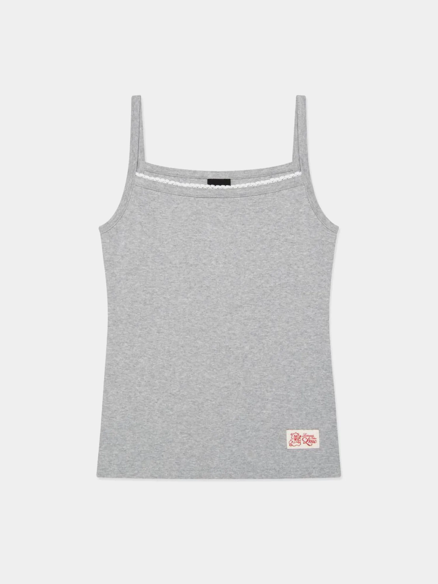Женская майка LMC WM Lace Basic Sleeveless Top Heather Grey