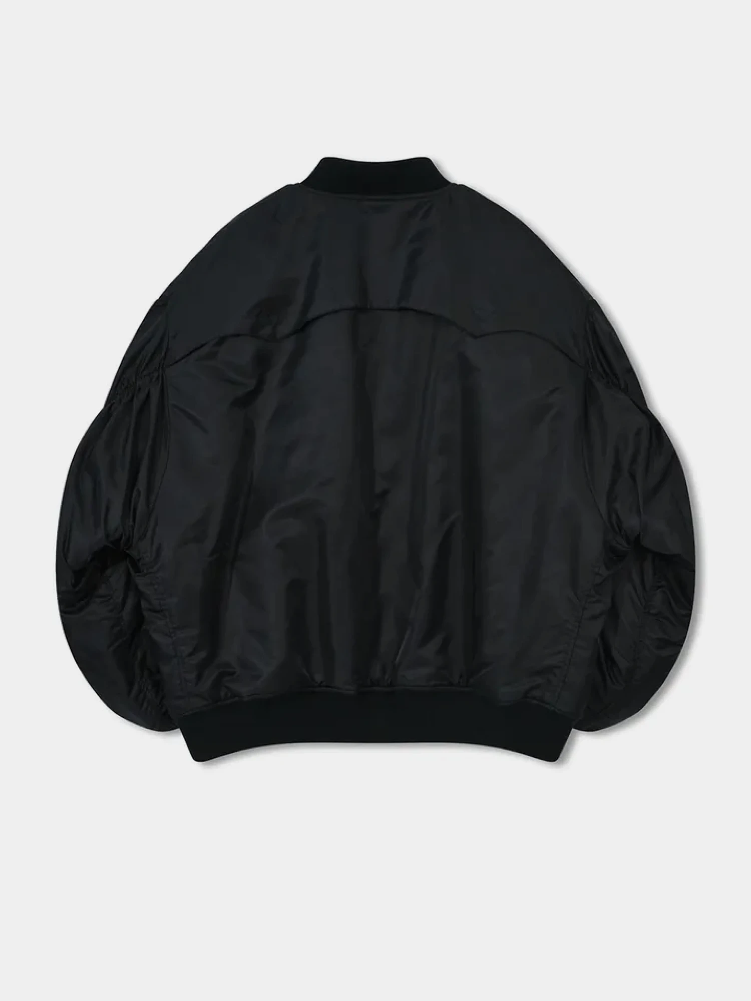 Бомбер ANGLAN Bulky Shirring MA-1 Black