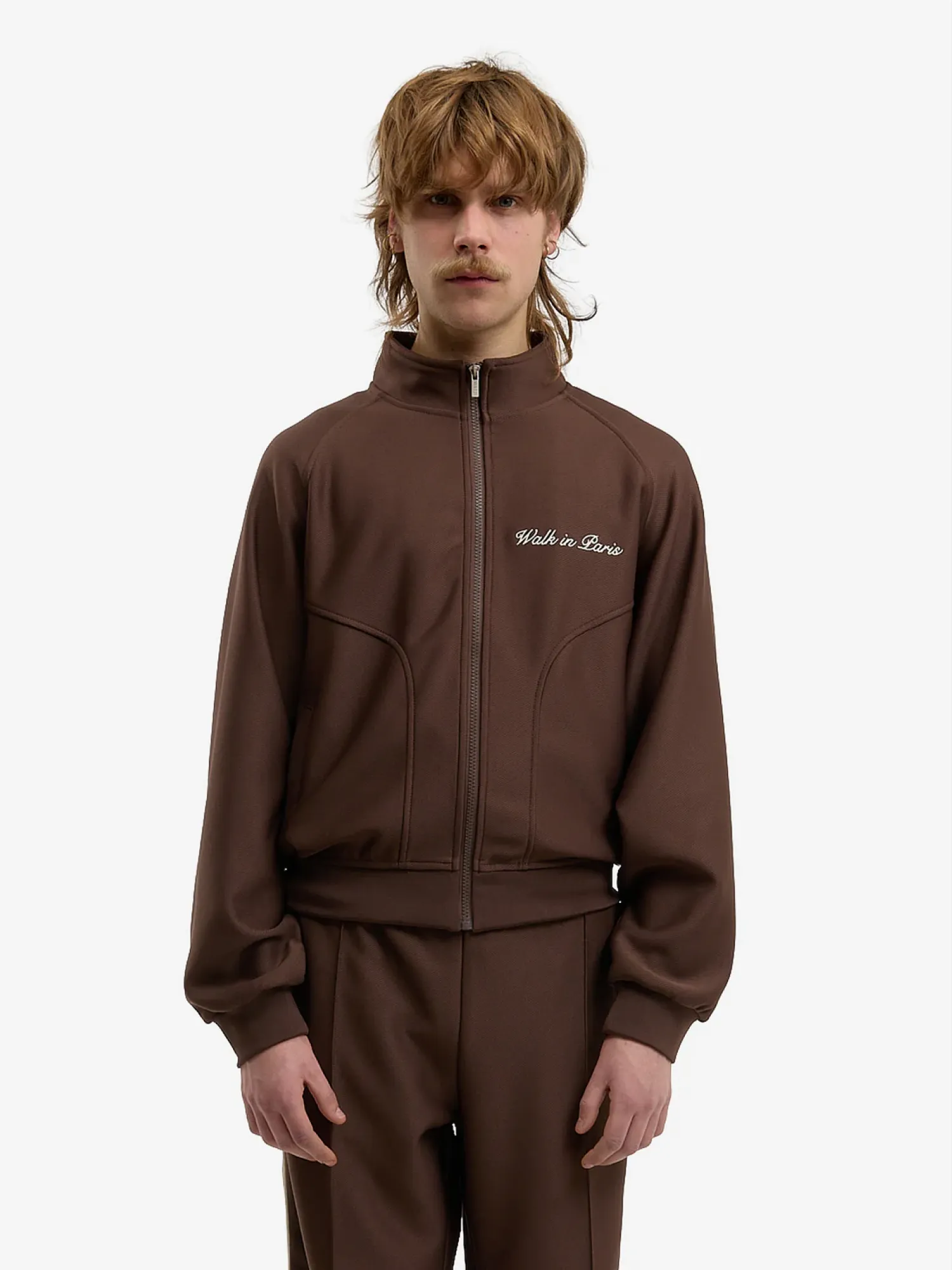 Олимпийка Walk In Paris Heritage Tracksuit Jacket Brown