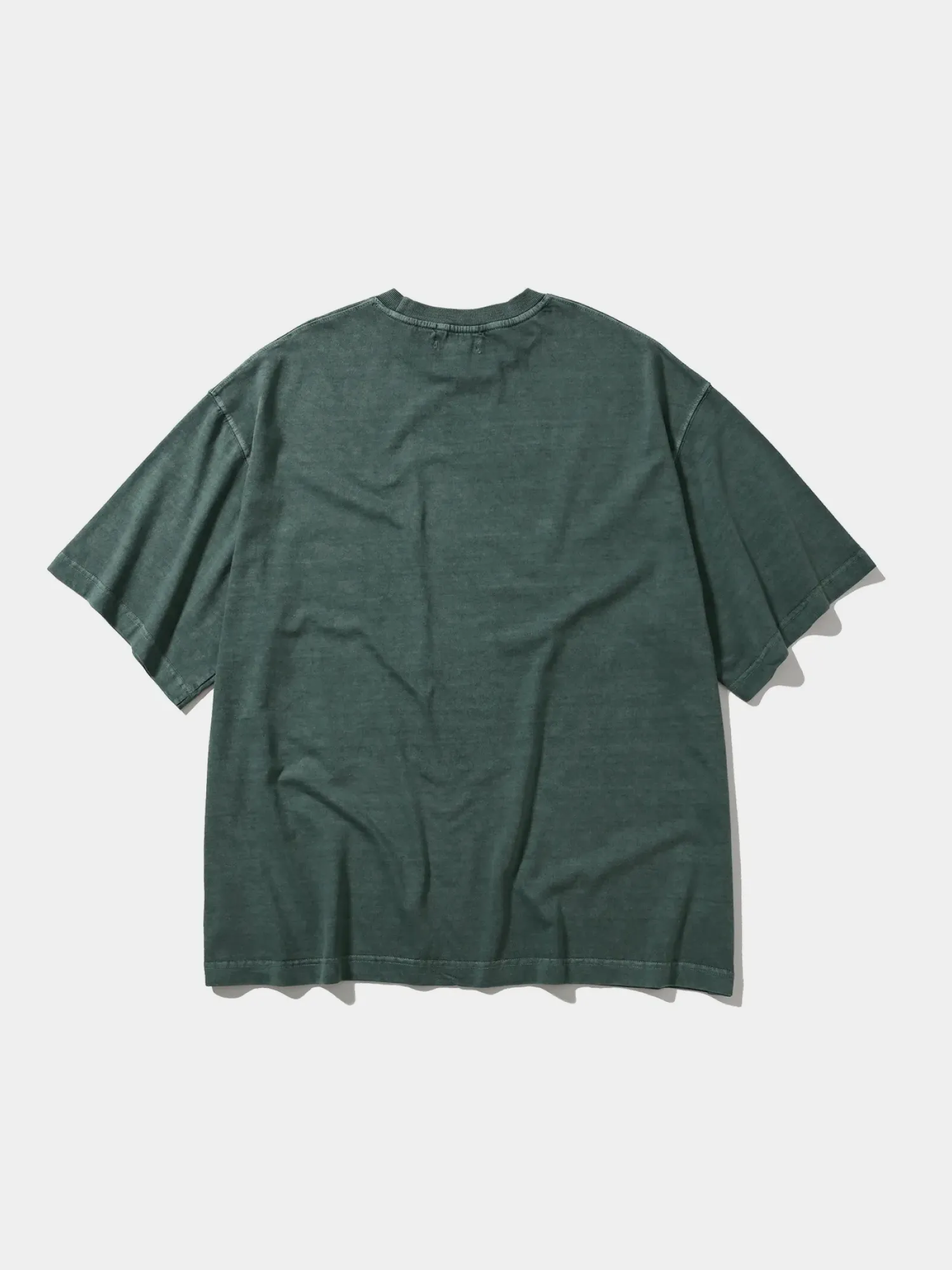 Футболка ANGLAN Logo Pigment Half Tee Green