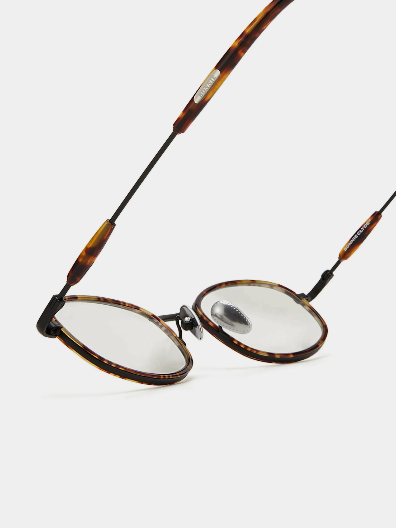 Очки Bonnie Clyde Bicycle Tortoise & Clear Lens