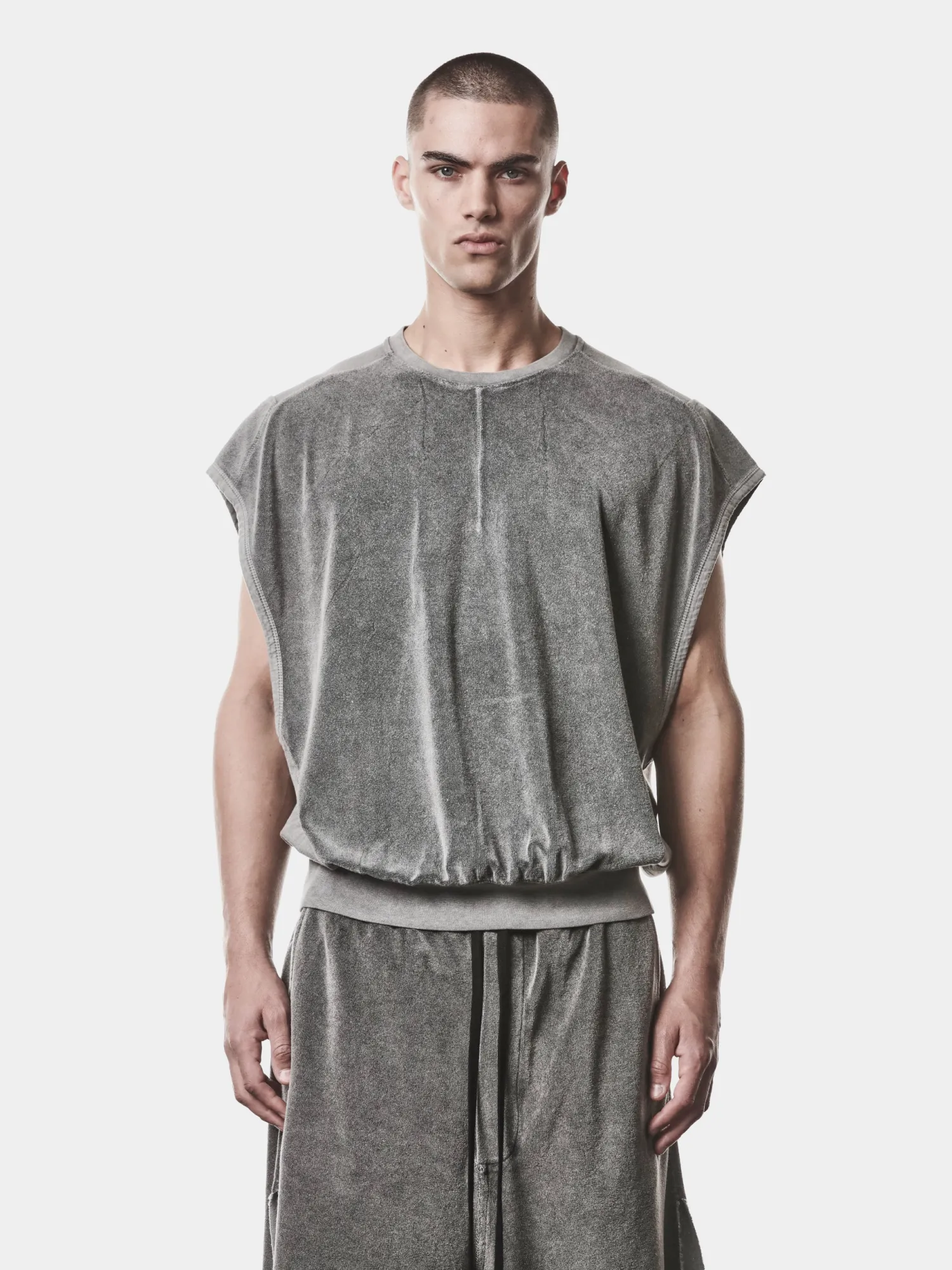 Майка thom/krom M TS 917 Dark Used Grey
