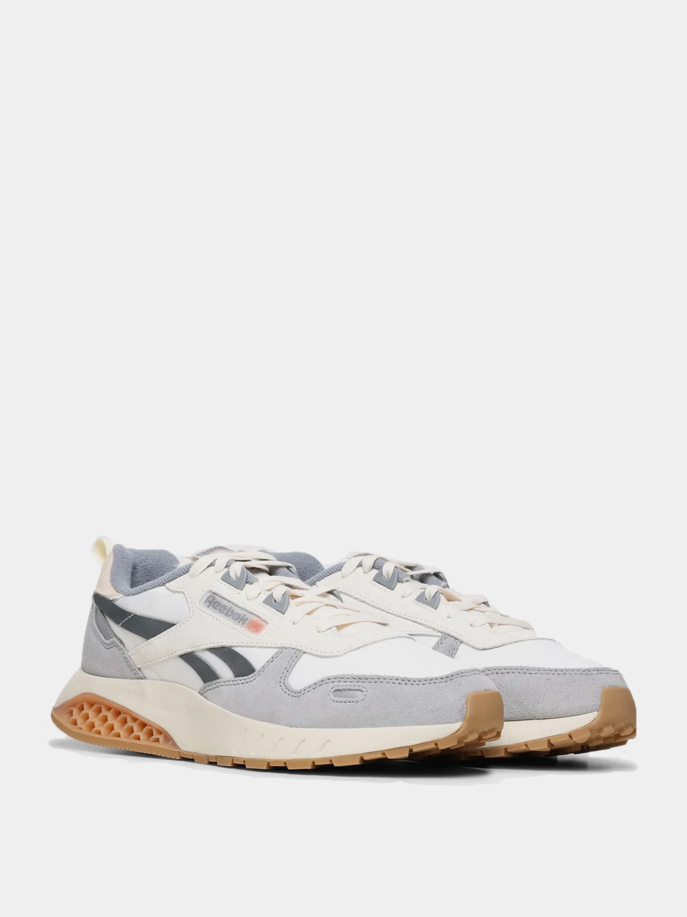 Кроссовки Reebok Classic Leather Hexalite Chalk/Grey