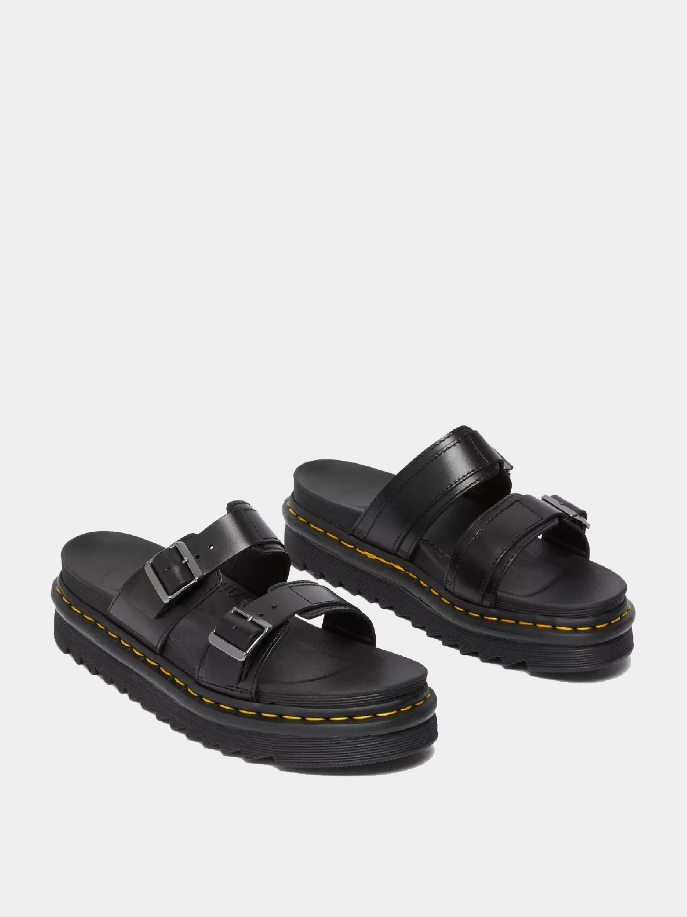 Сандалии Dr. Martens Myles Brando Buckle Slide Black