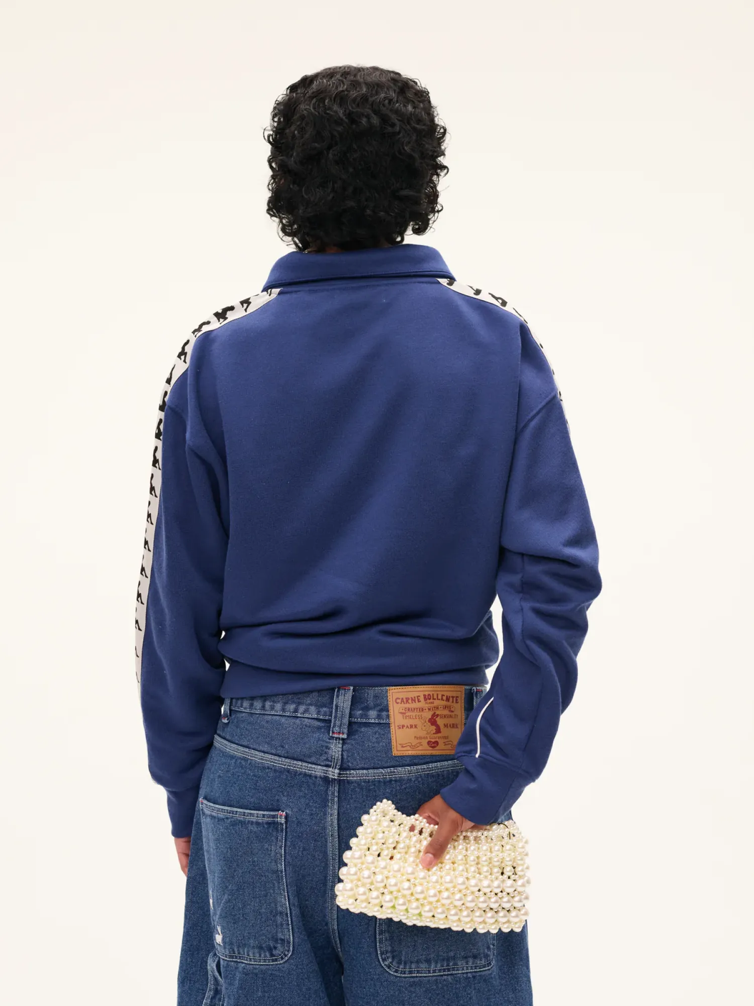 Олимпийка Carne Bollente Sweat It Out Navy