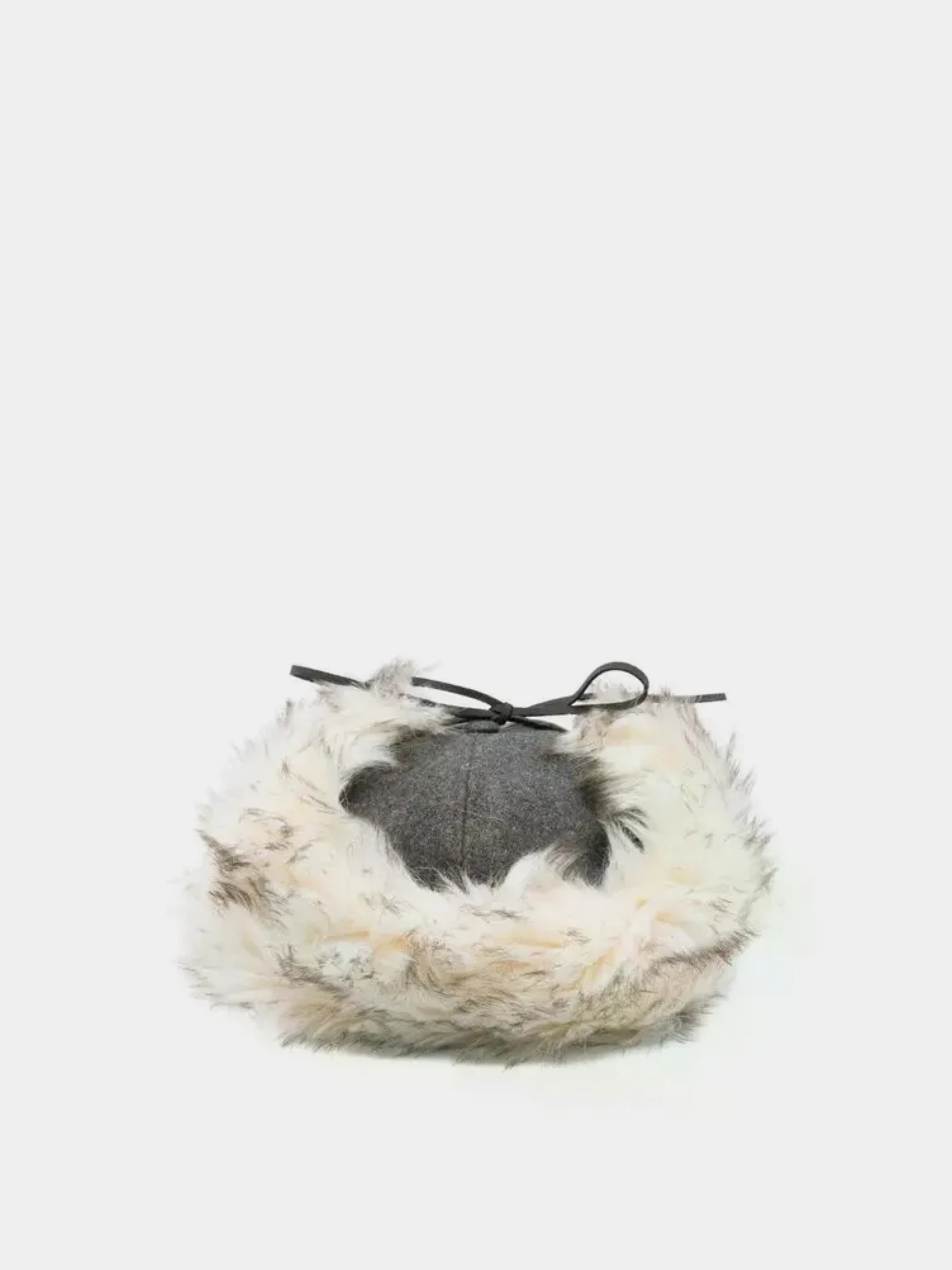 Кепка OPEN YY Faux Fur Earflap Grey