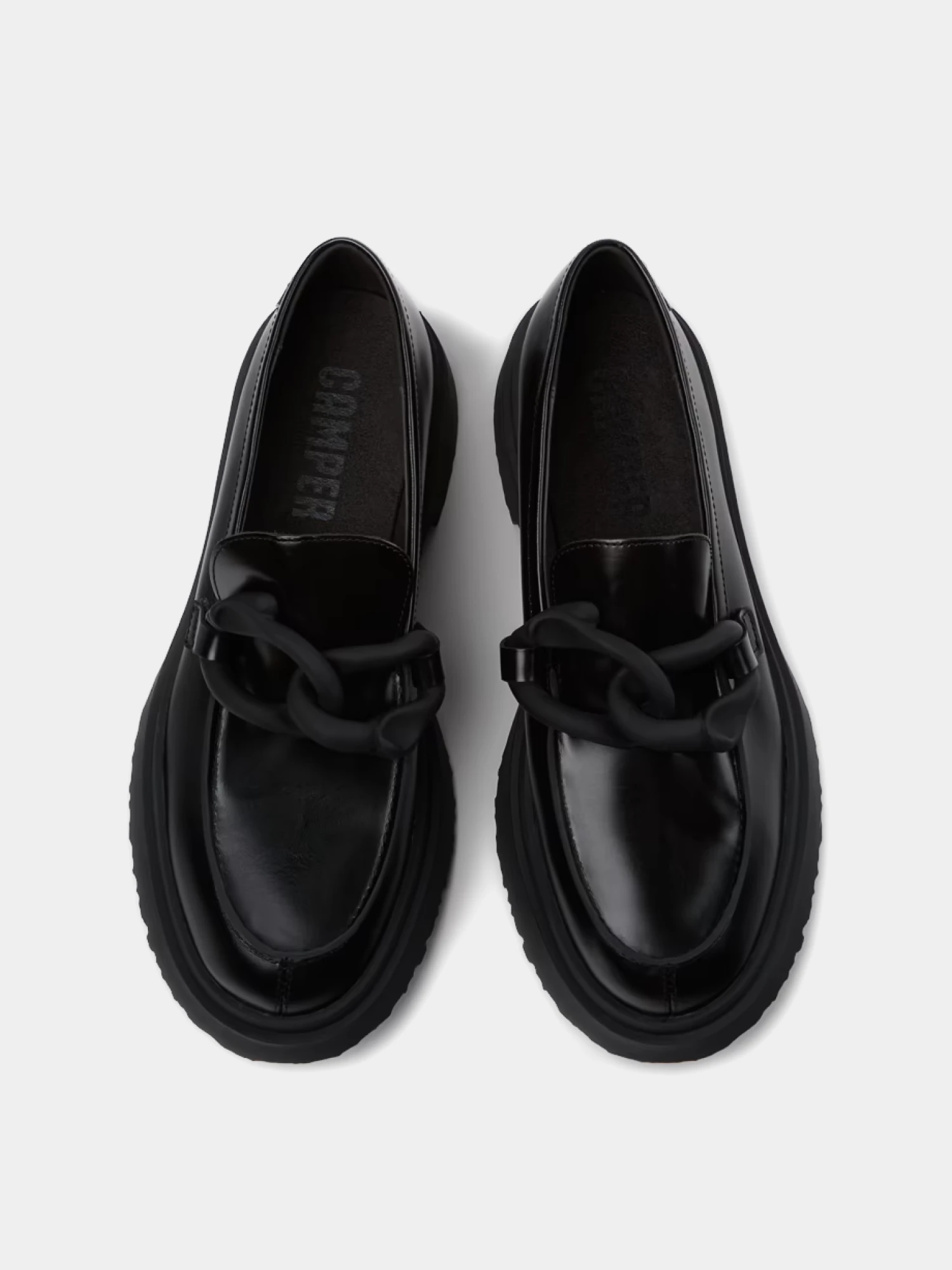 Лоферы Camper Walden Large Bit Leather Black
