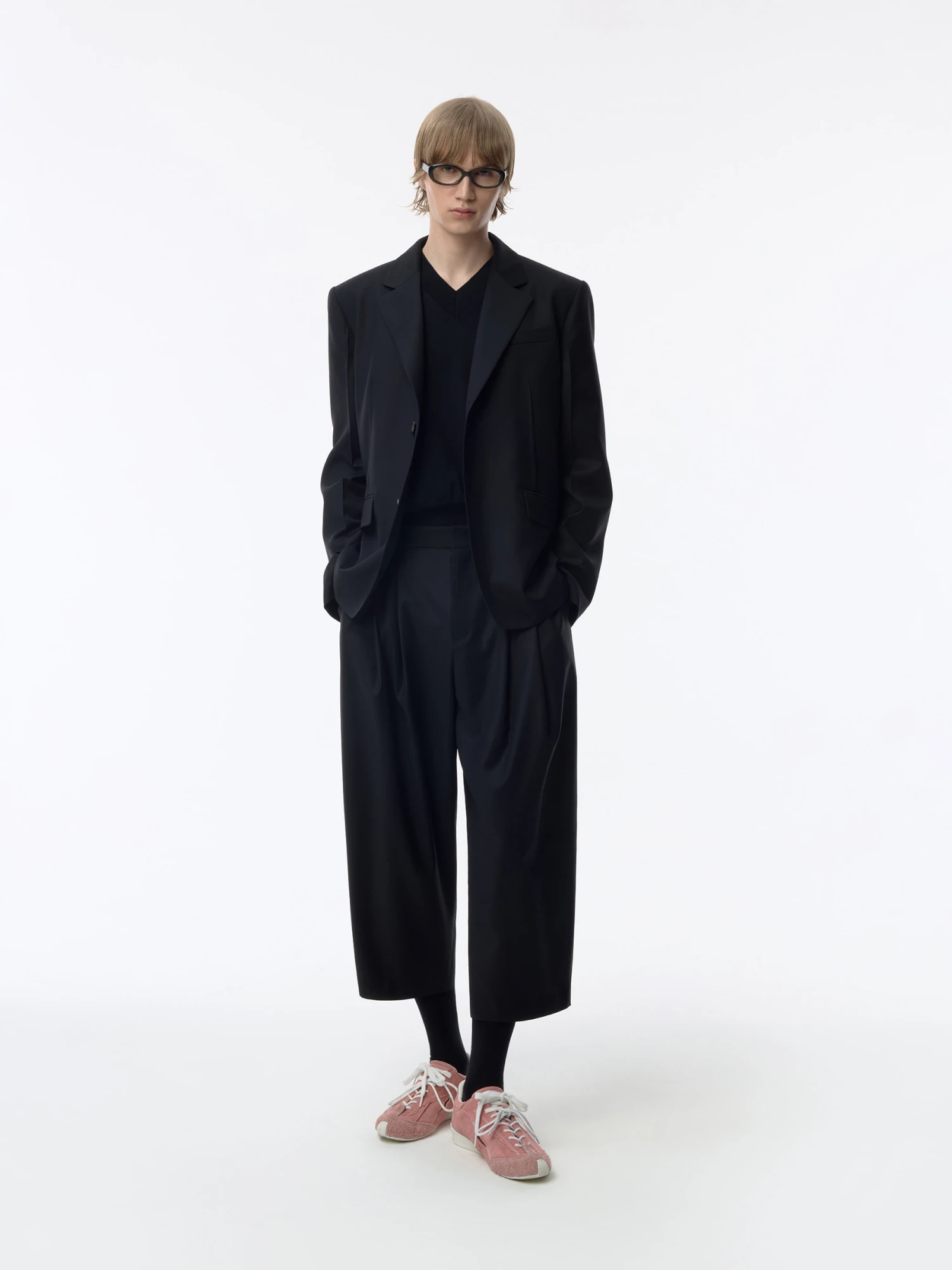 Брюки ADERERROR Sig BK Tag Slacks 01 Black