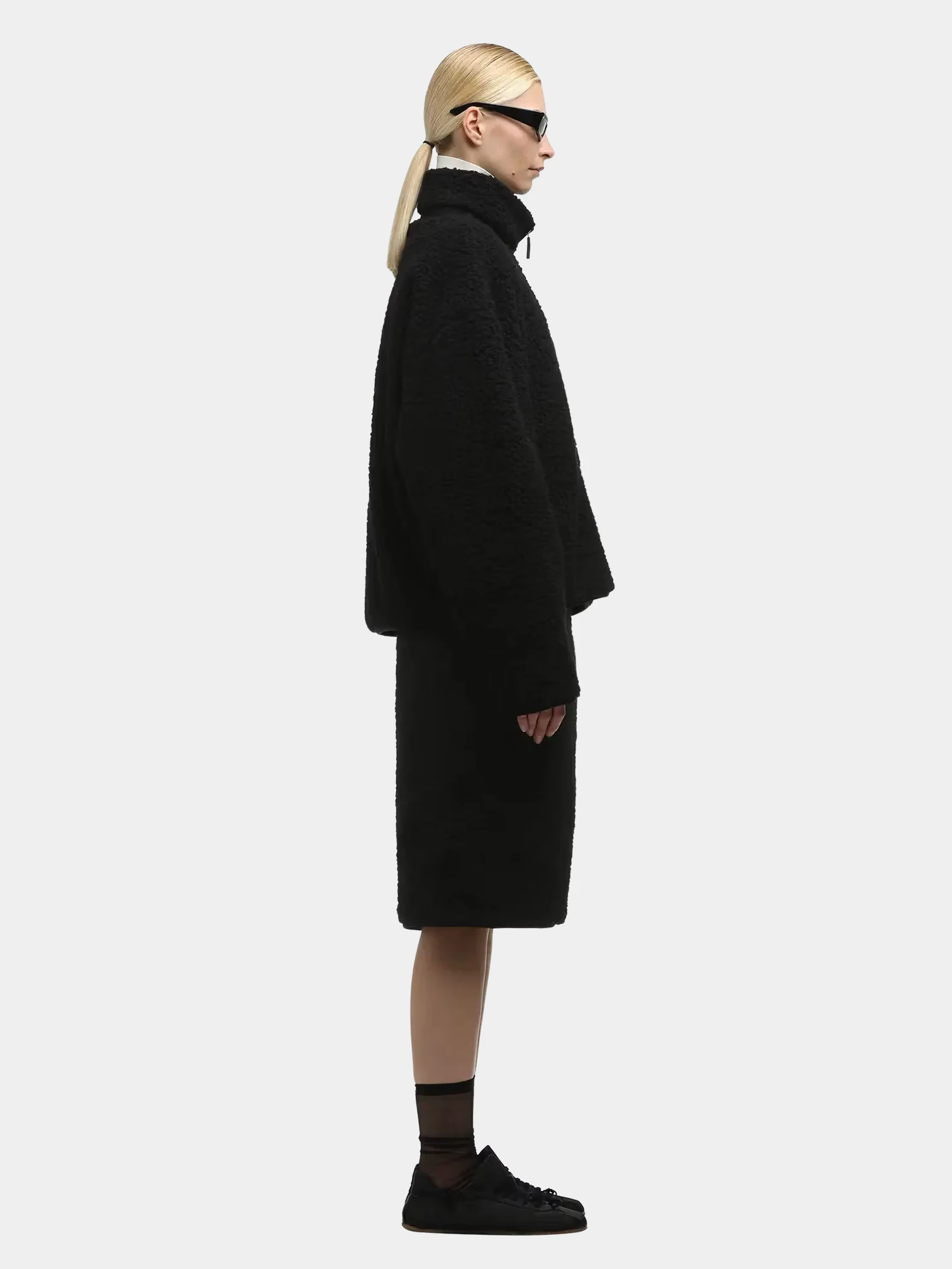 Флисовая куртка entire studios EF Jacket Black