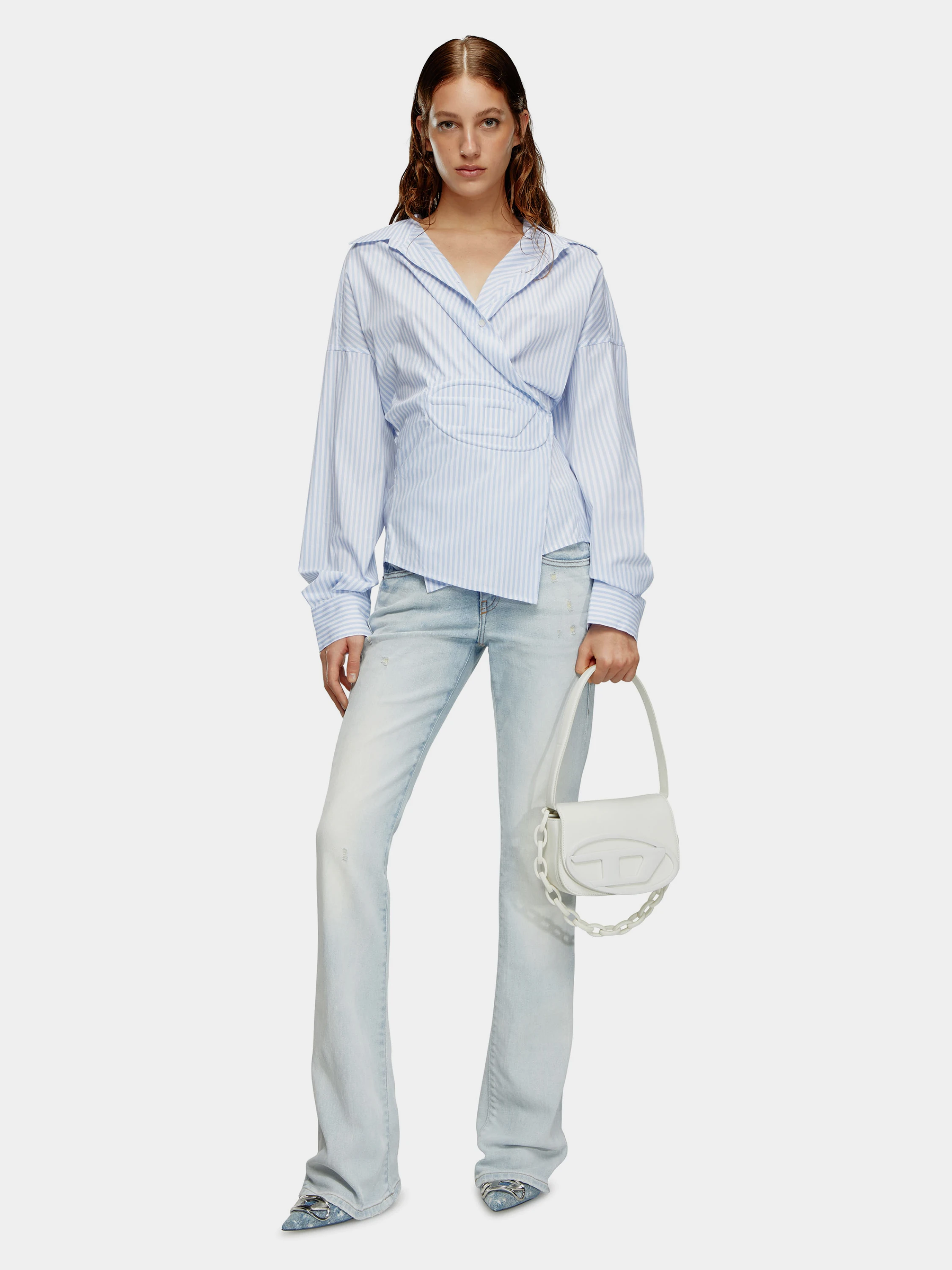 Cумка Diesel 1DR Shoulder Bag White
