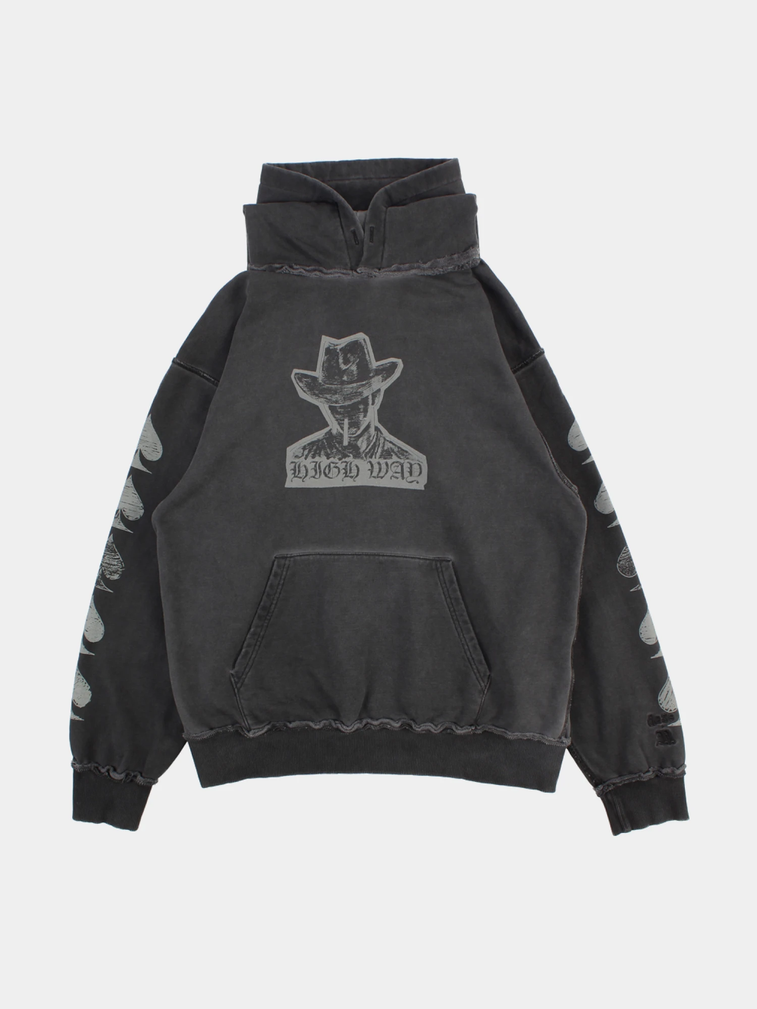 Худи Daze x AA High Way Black