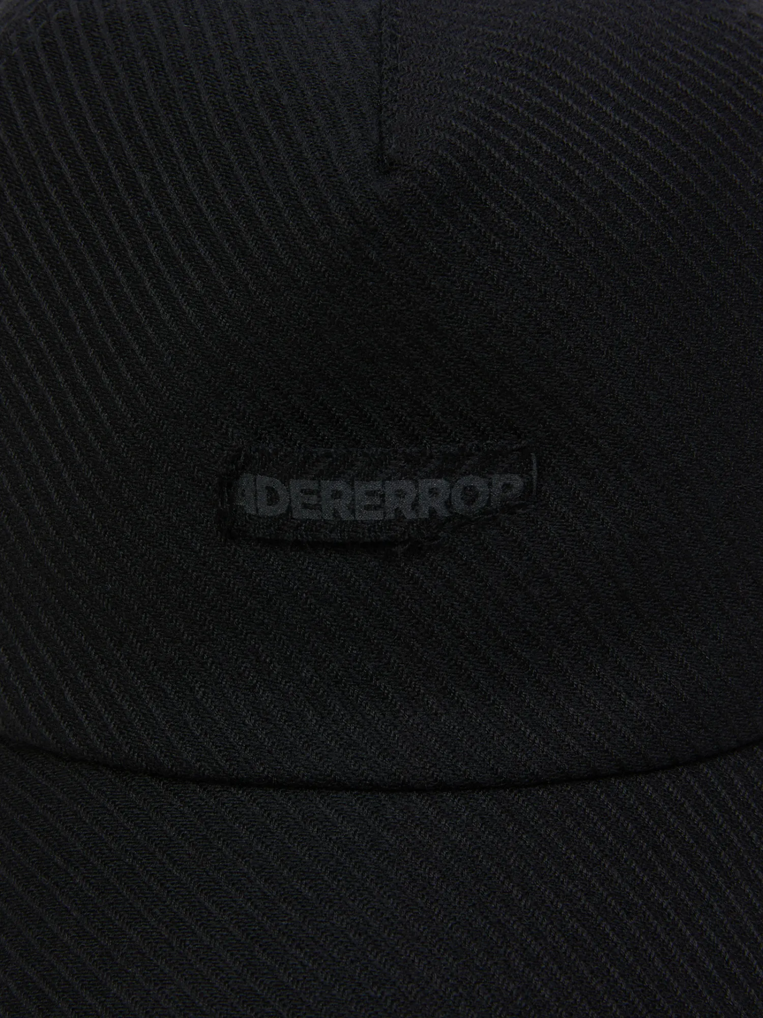 Кепка ADERERROR Tetraight Cap Product. 123 Black