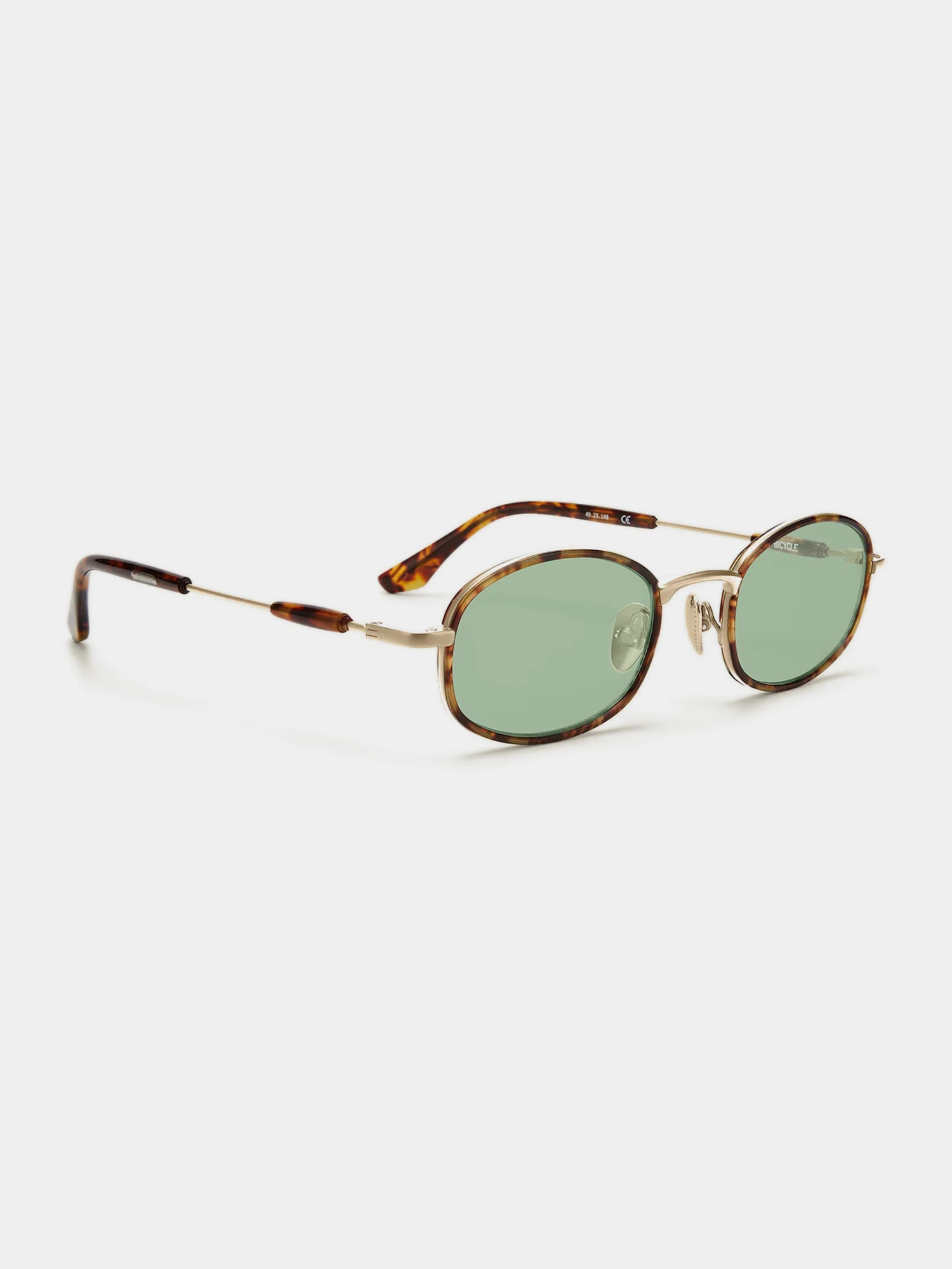 Очки Bonnie Clyde Bicycle Tortoise & Green Tint
