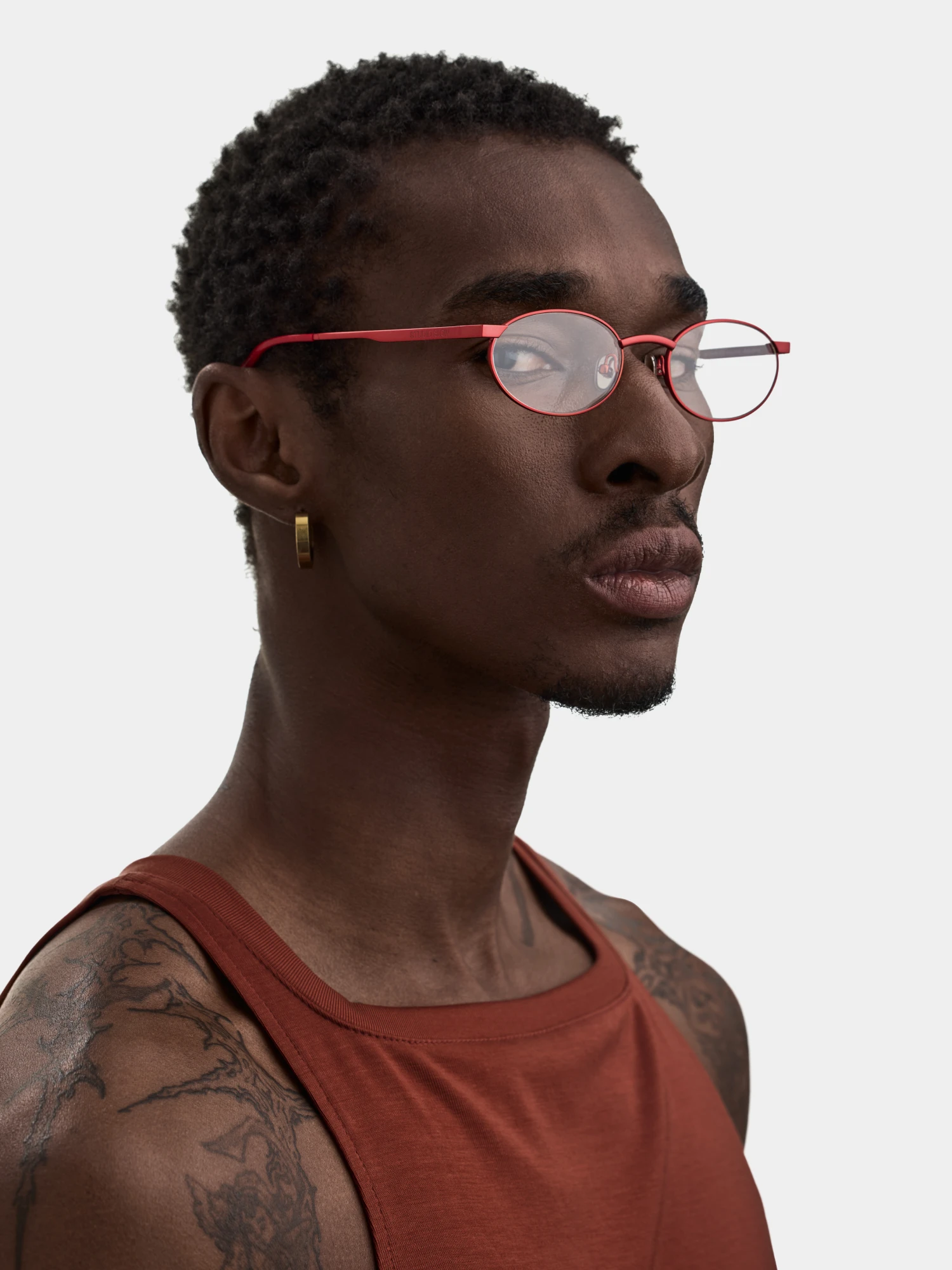 Очки Studio Slow X FAKOSHIMA McLovin Red Clear