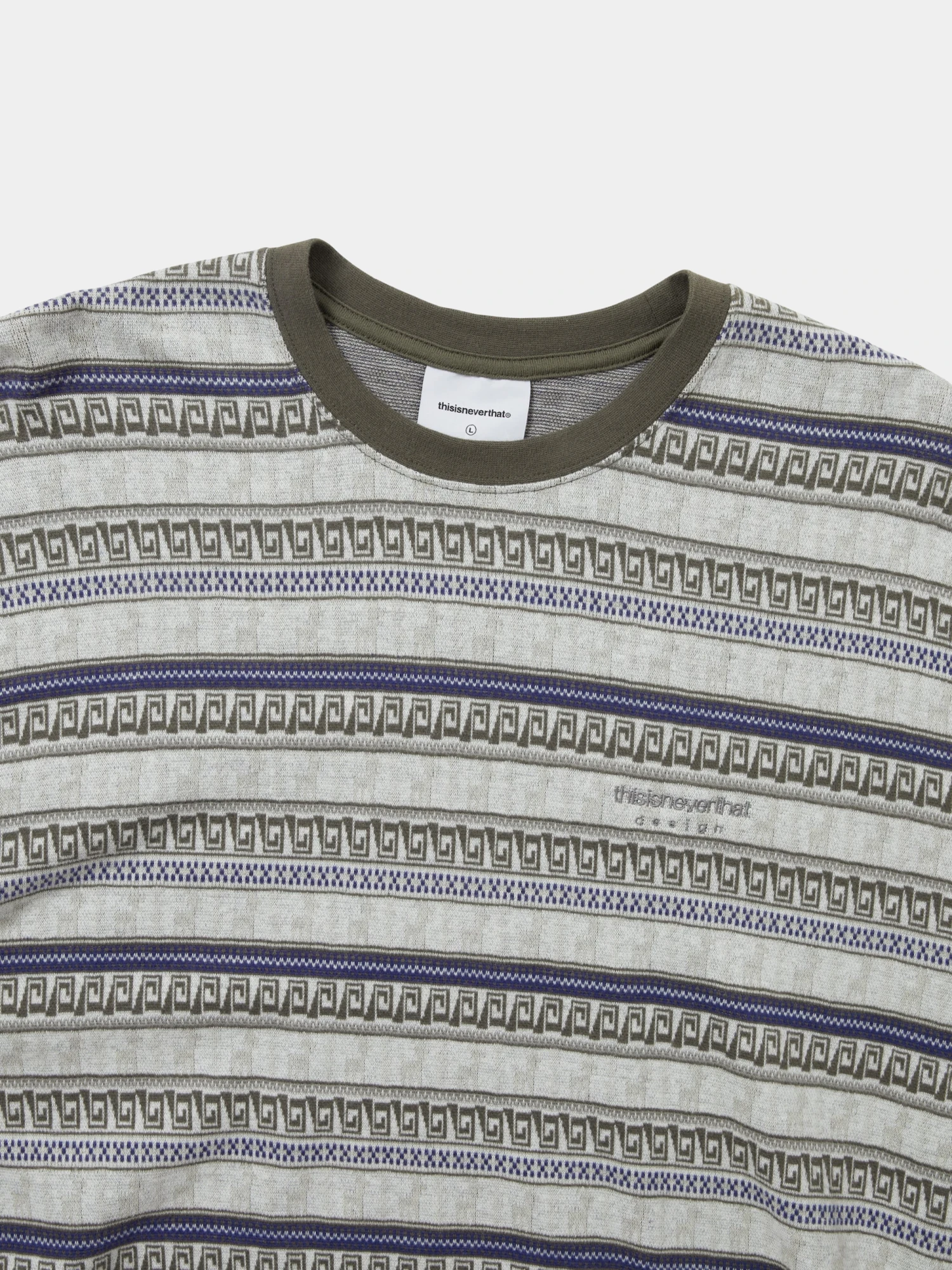 Лонгслив thisisneverthat Pattern Striped L/S Ivory