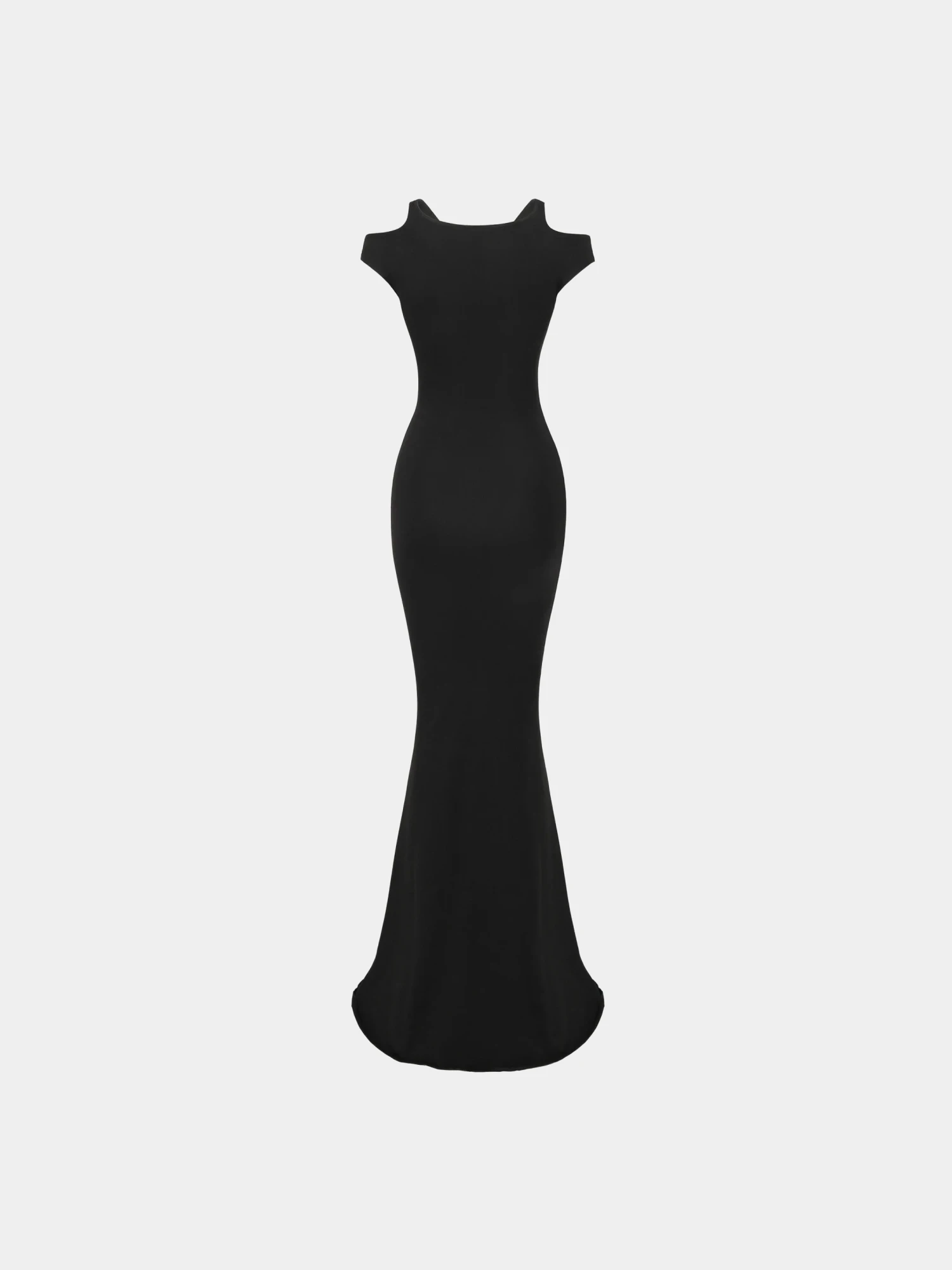 Женское платье XSAI Holey Dusty Black