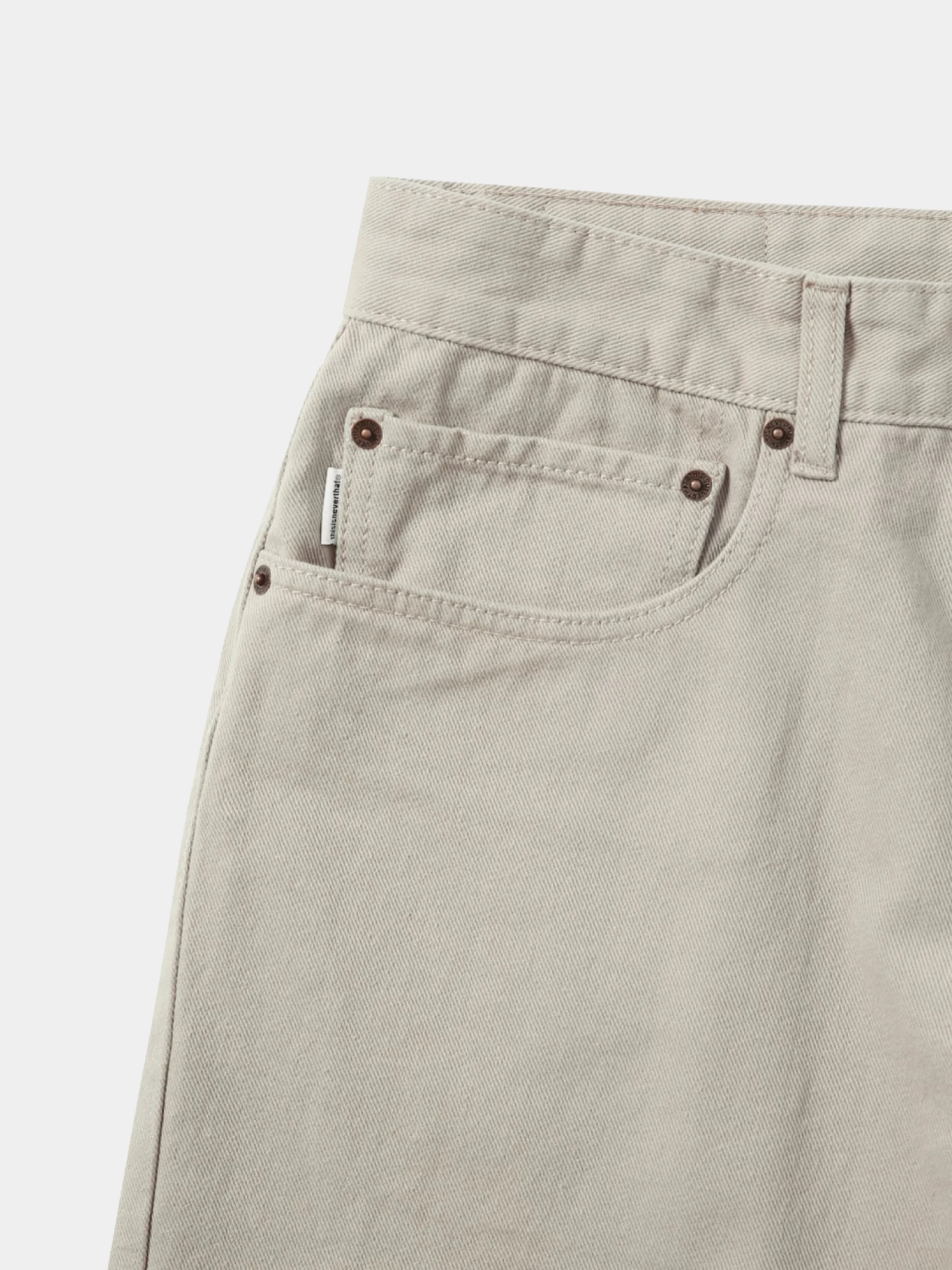 Джинсы thisisneverthat Regular Jeans Grey